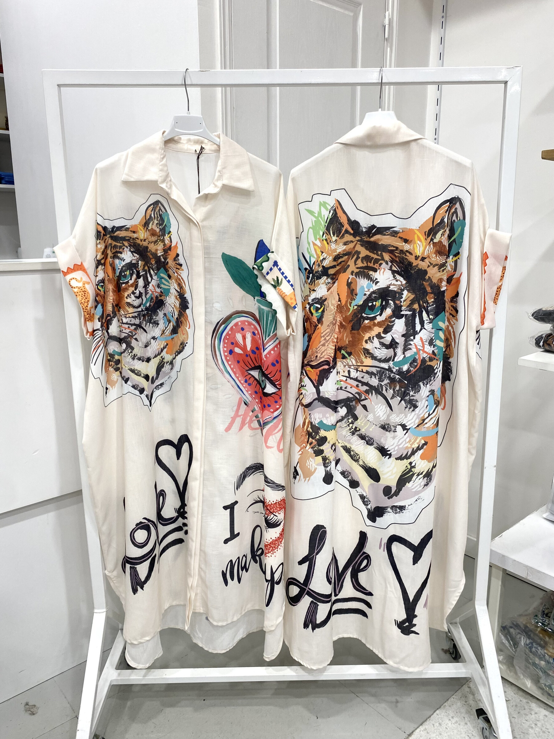 Wholesaler NOS - Long printed shirt
