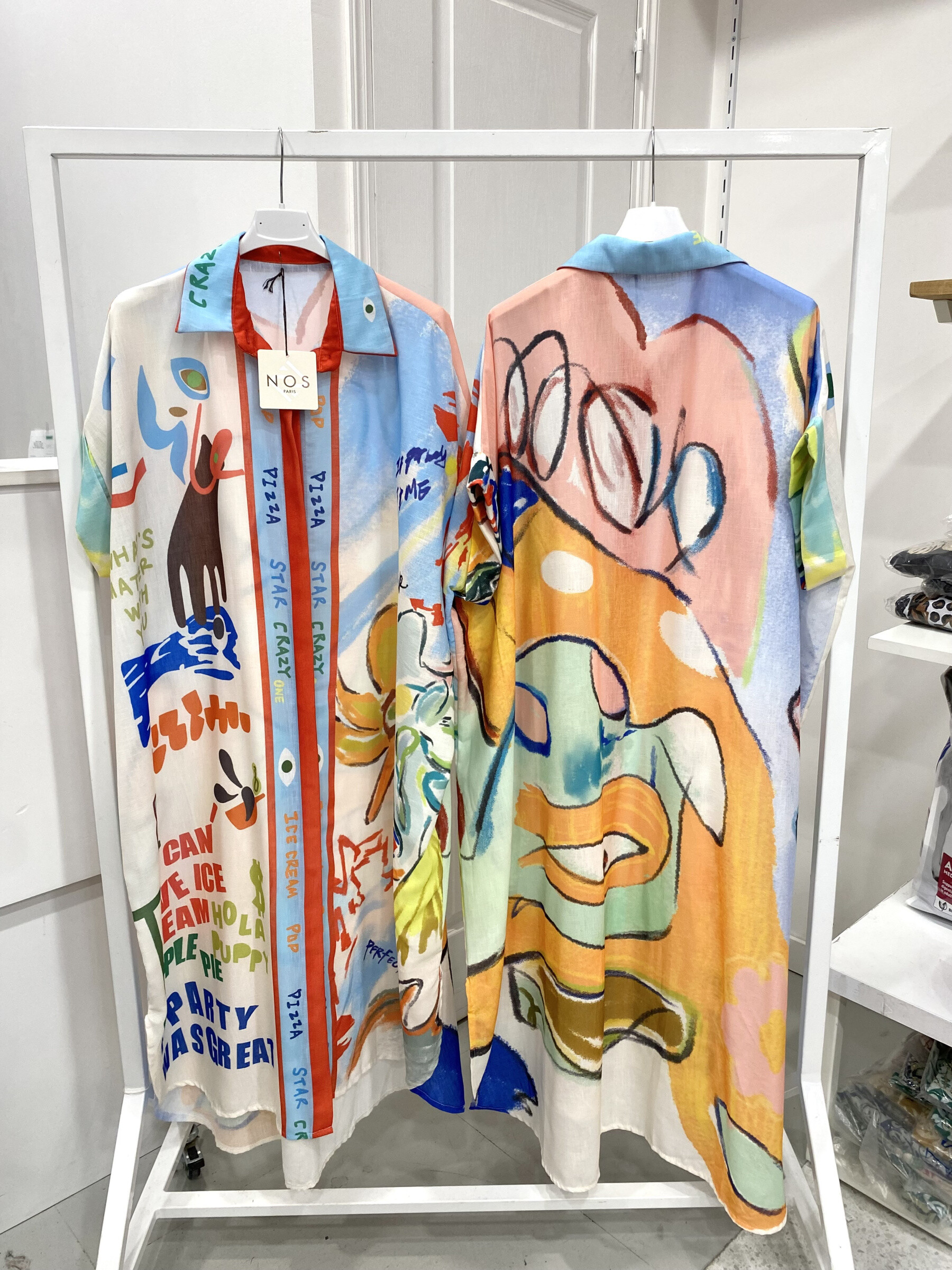 Wholesaler NOS - Long printed shirt
