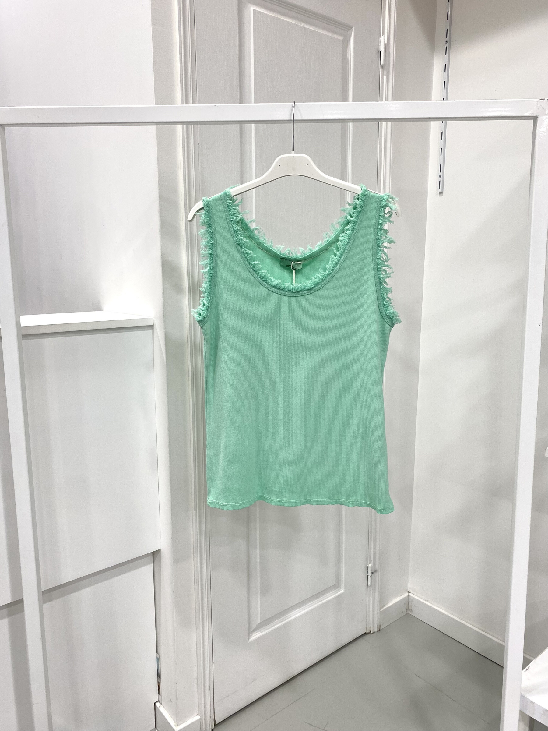 Mayorista NOS - Camiseta de tirantes de algodón lavado