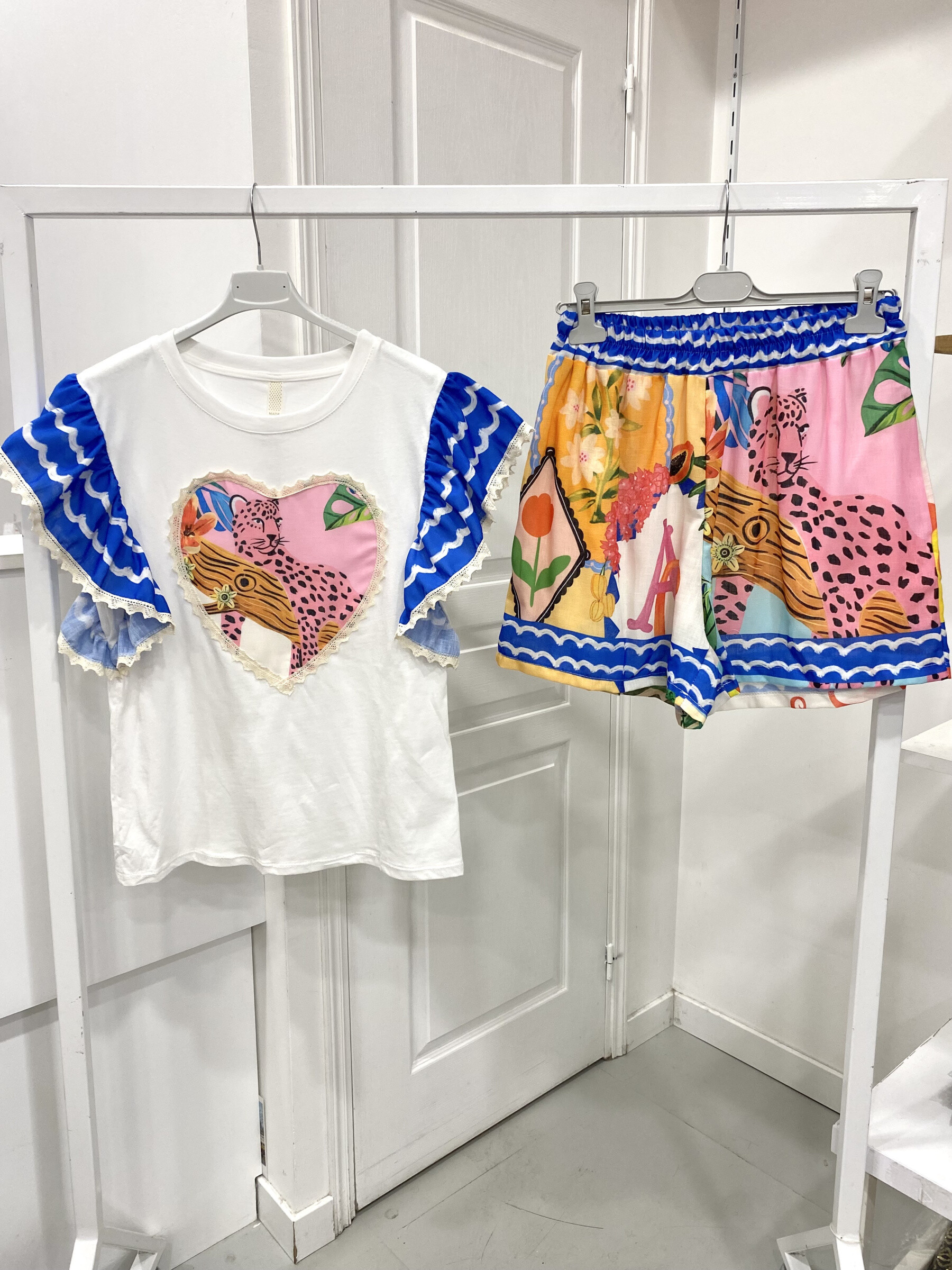 Grossiste NOS - Chemise imprimé top et short