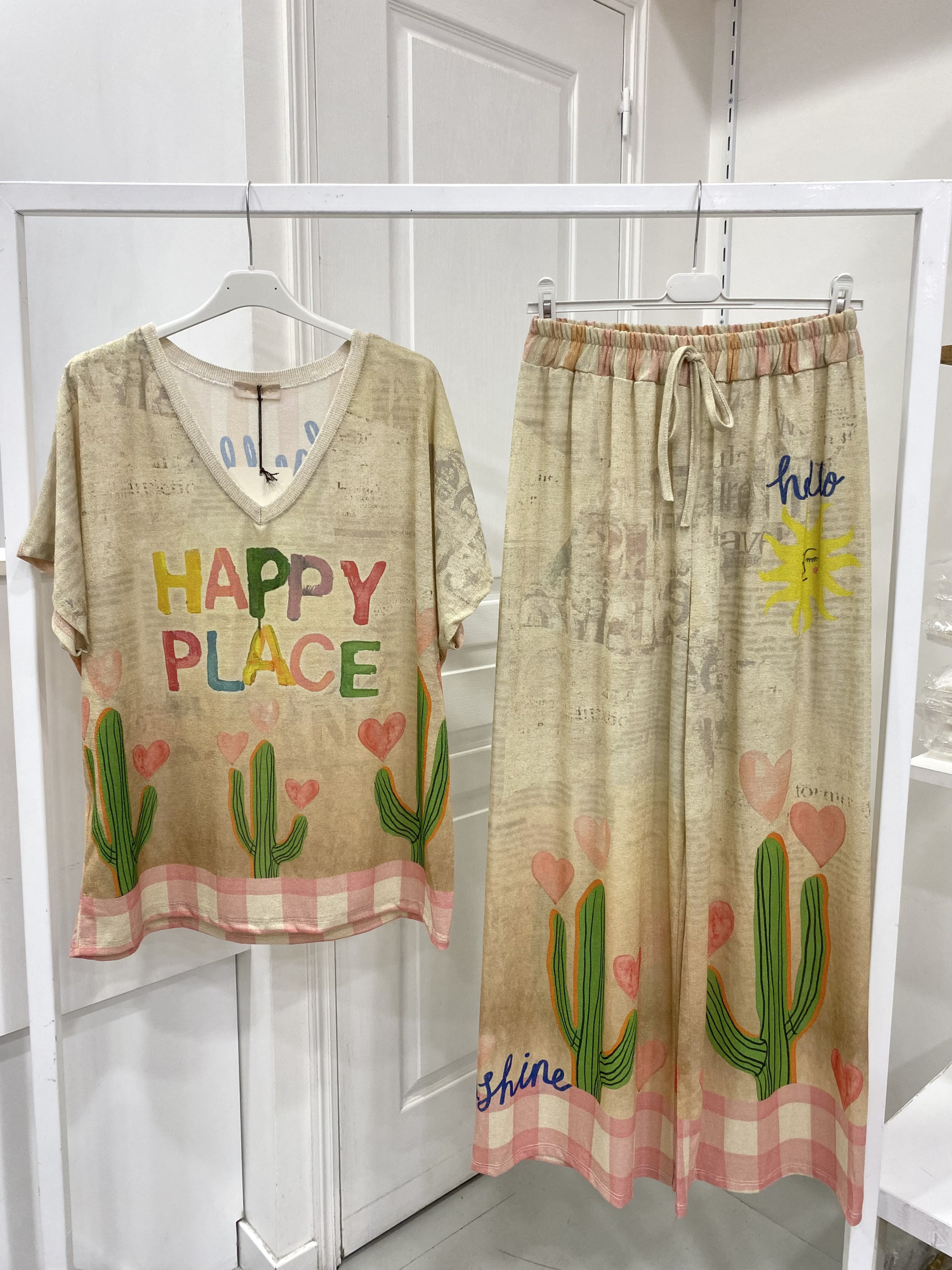 Grossista NOS - Completo lurex stampato