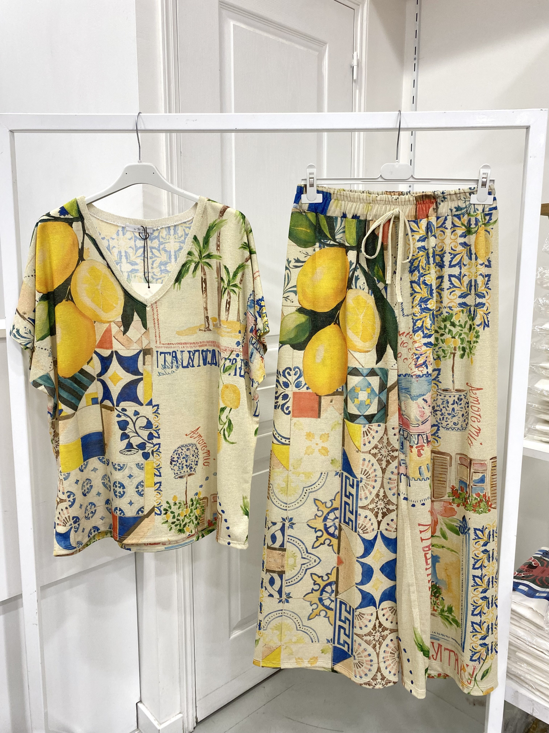 Grossista NOS - Completo lurex stampato