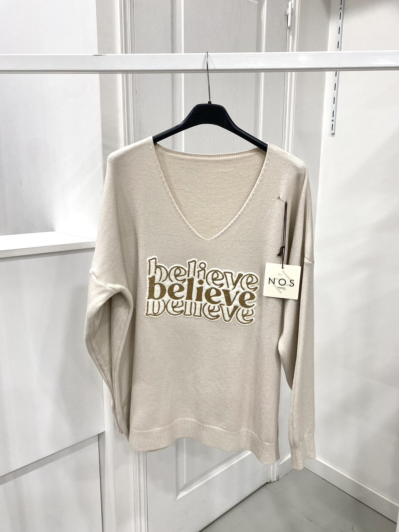 Wholesaler NOS - Believe sweater