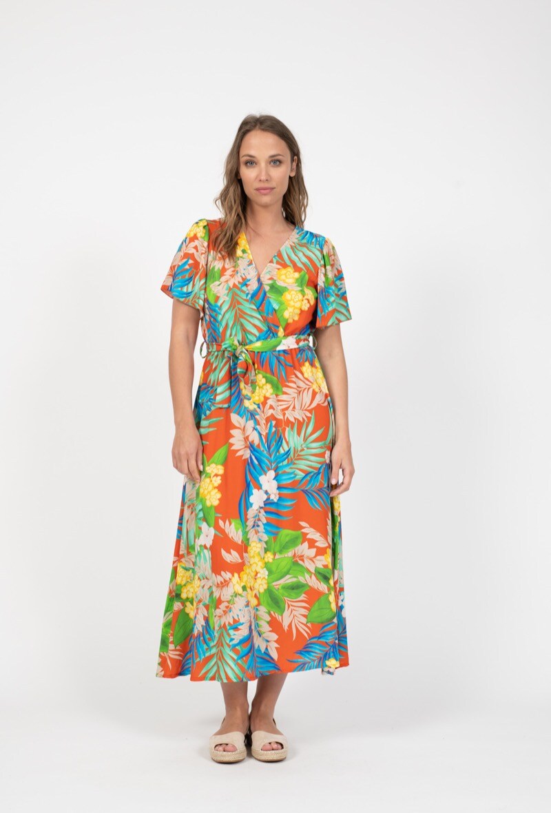 Grossiste NOS - Robe longue cache - coeur à imprimé
