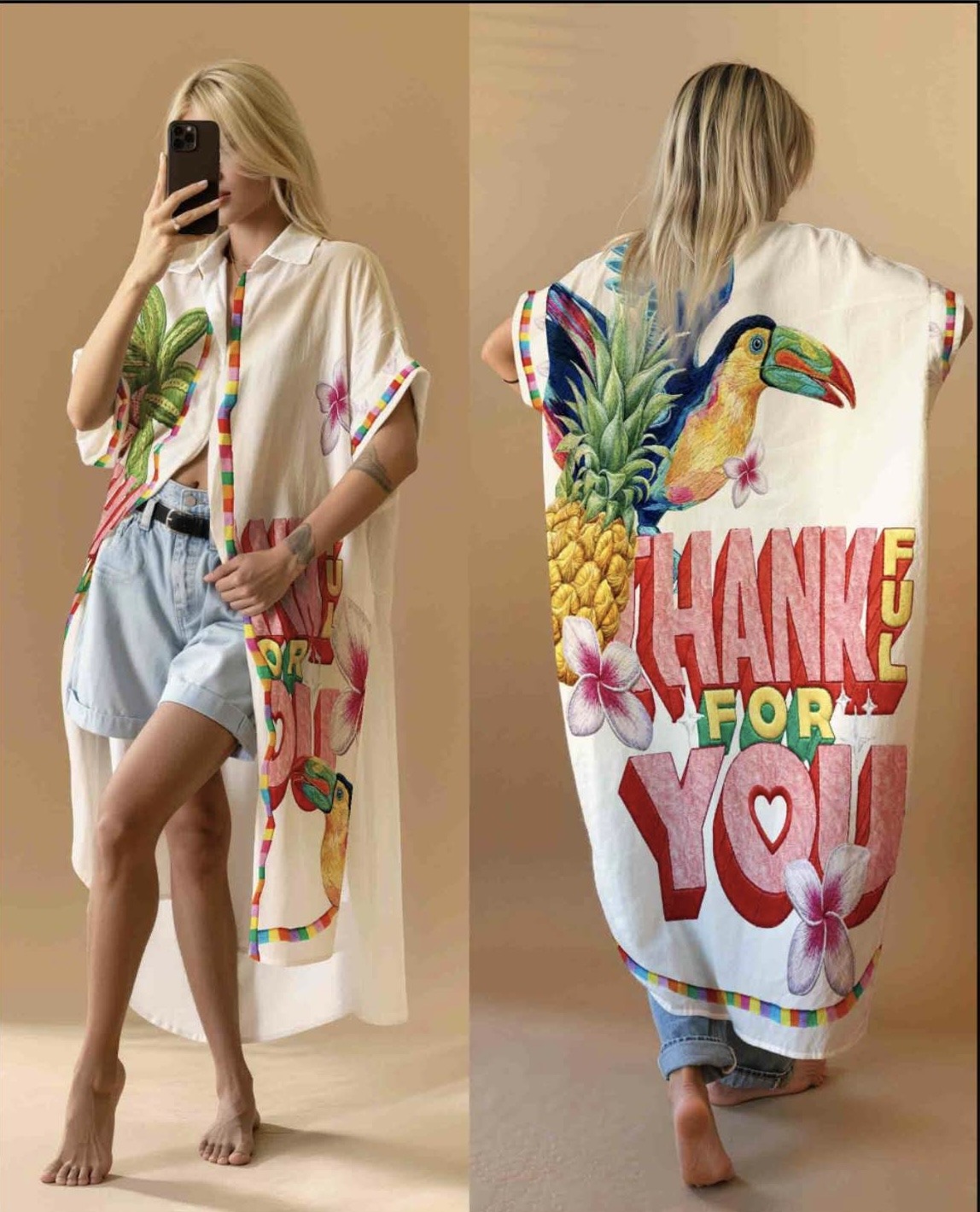 Mayorista NOS - Vestido estampado