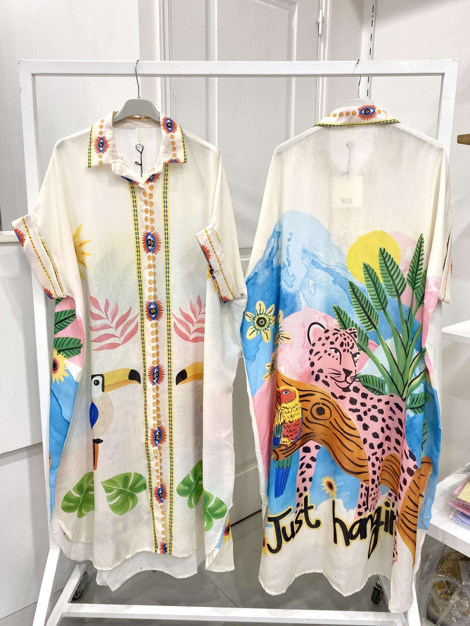 Mayorista NOS - Vestido estampado