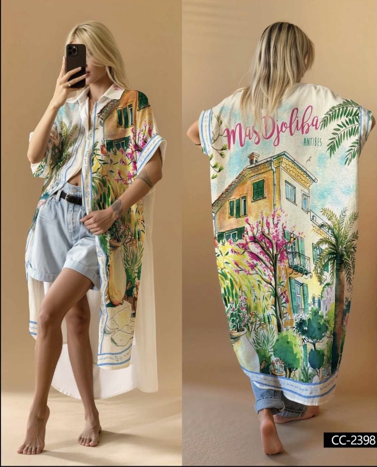 Mayorista NOS - Vestido estampado