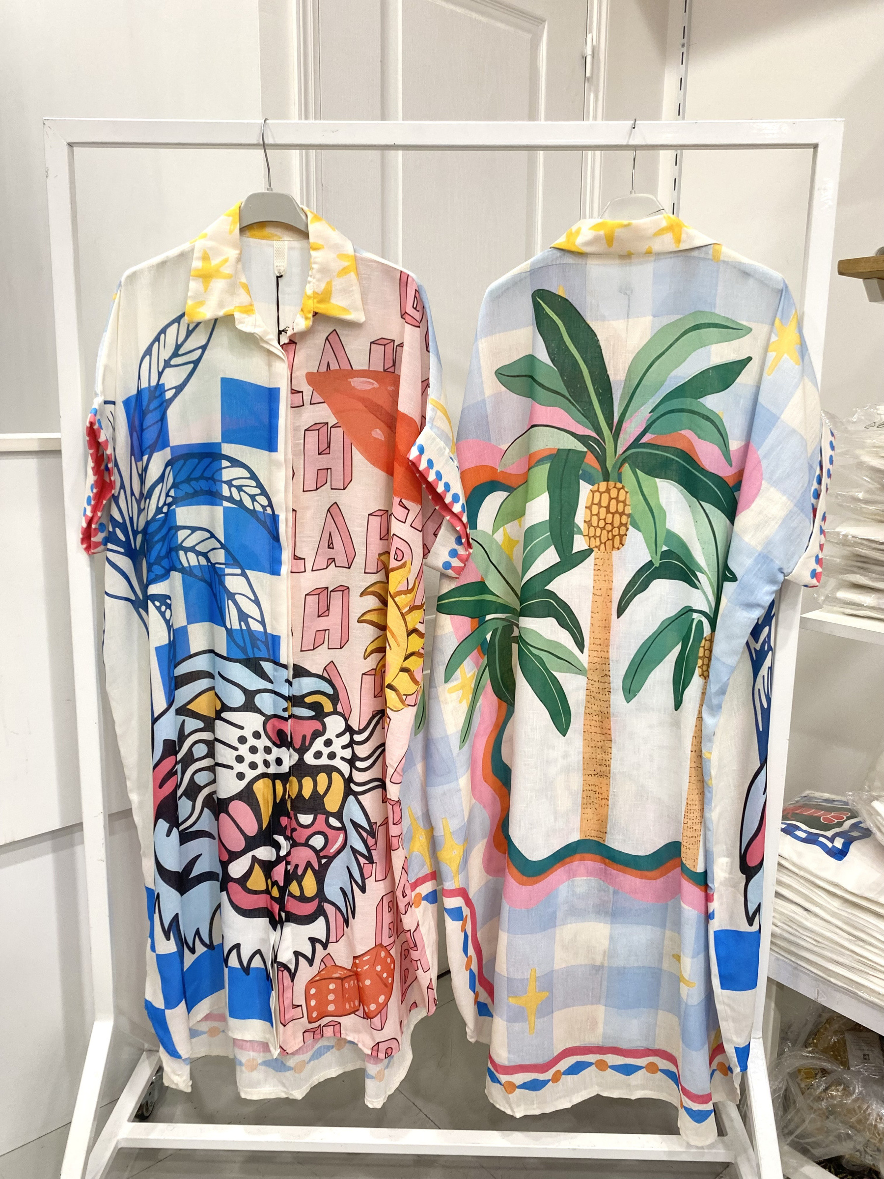 Mayorista NOS - Vestido estampado