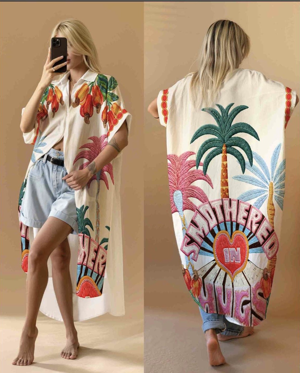 Mayorista NOS - Vestido estampado