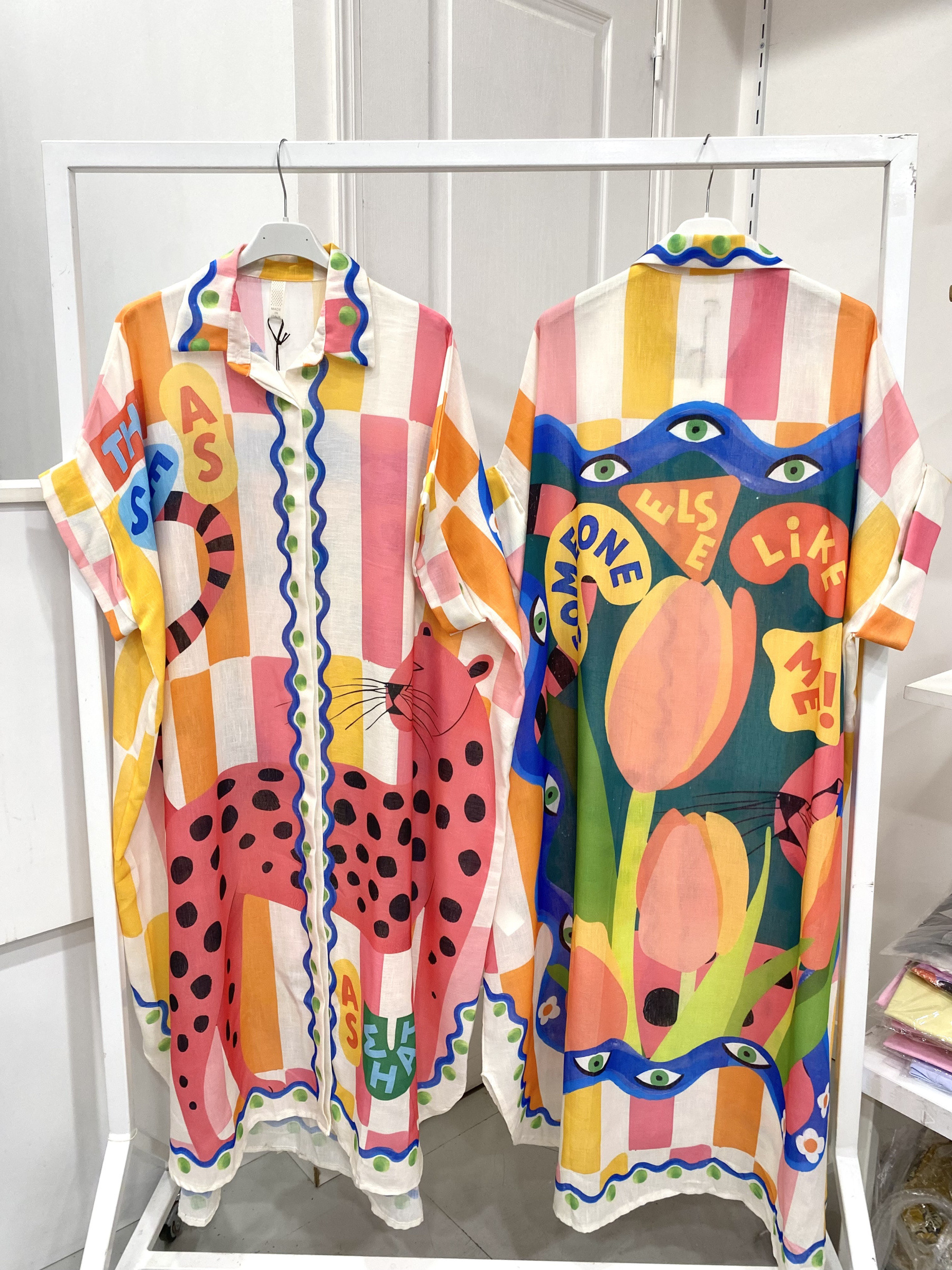 Mayorista NOS - Vestido estampado