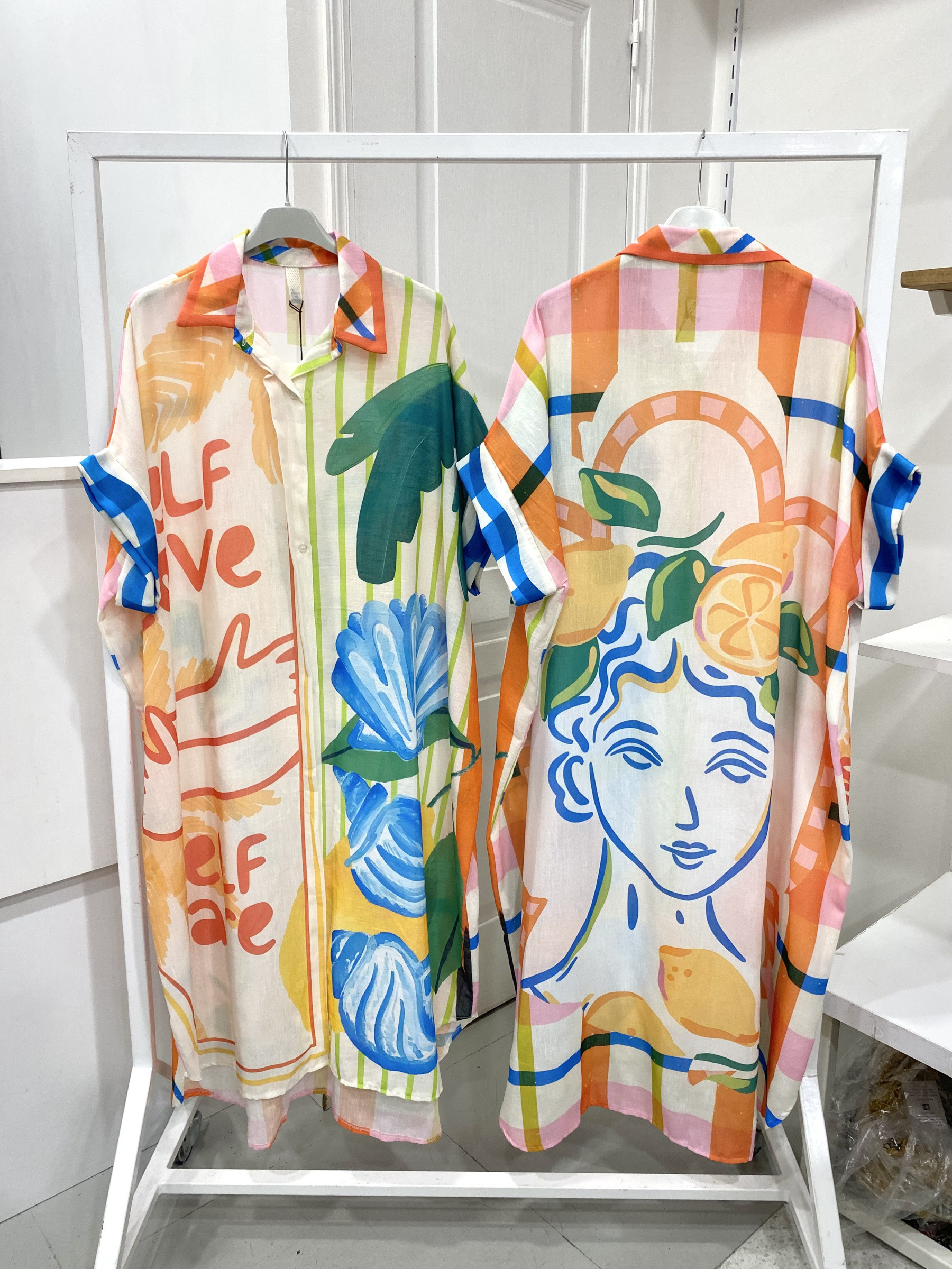 Mayorista NOS - Vestido estampado