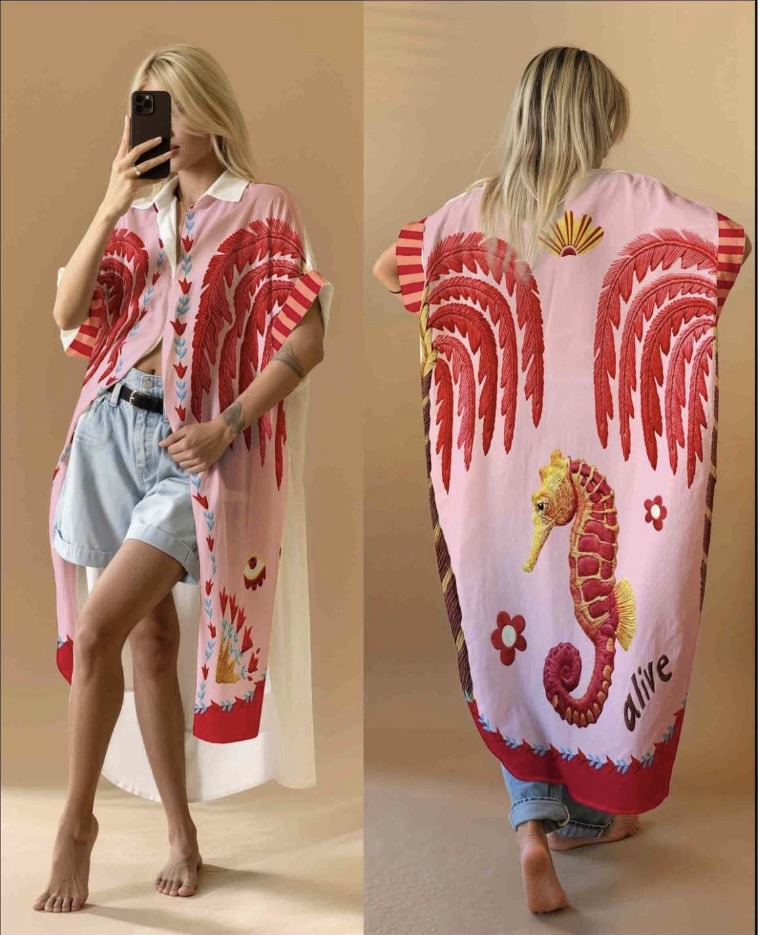 Mayorista NOS - Vestido estampado