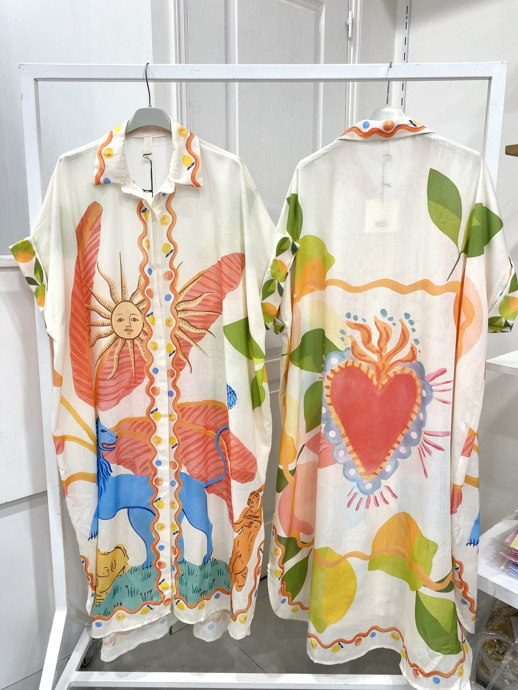 Mayorista NOS - Vestido estampado
