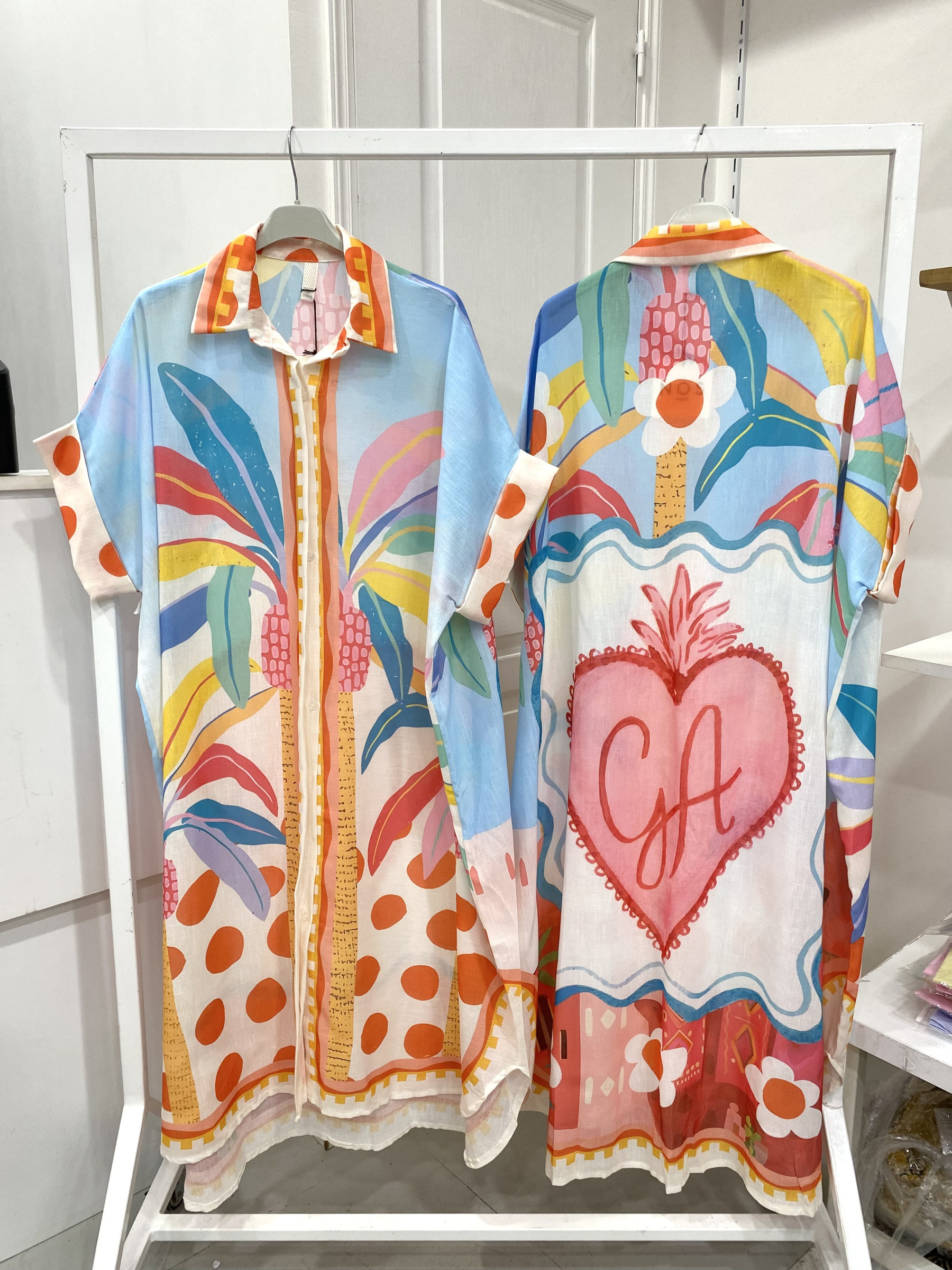 Mayorista NOS - Vestido estampado