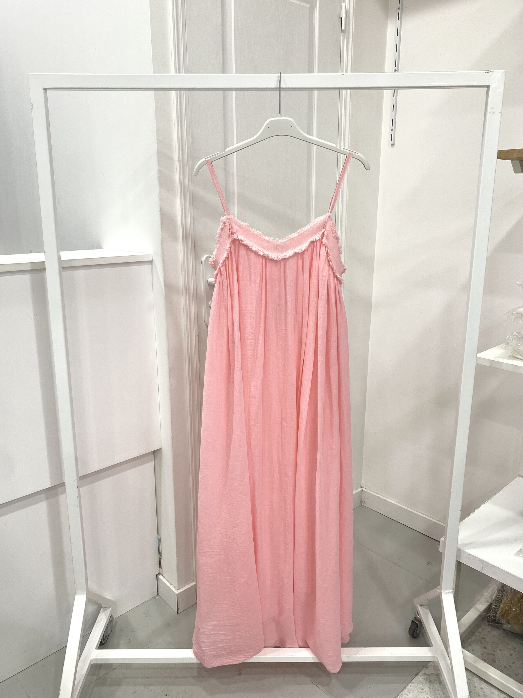 Mayorista NOS - Vestido de correa de vuelo de algodón
