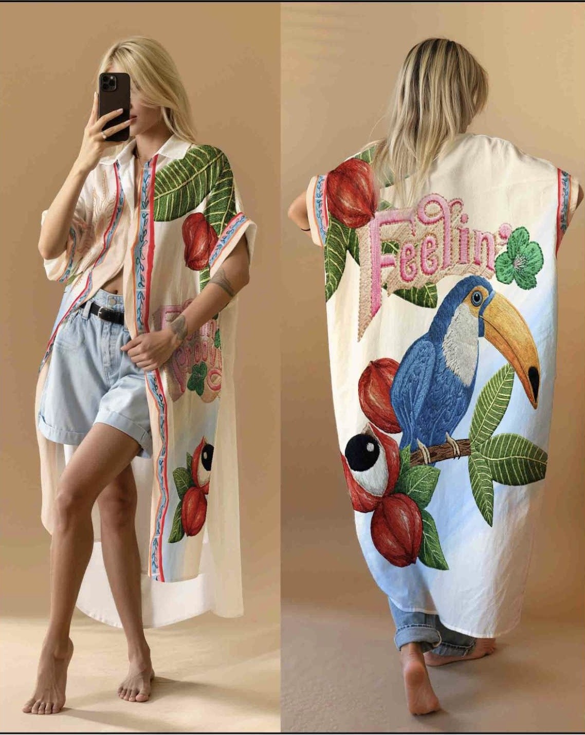 Mayorista NOS - Vestido estampado