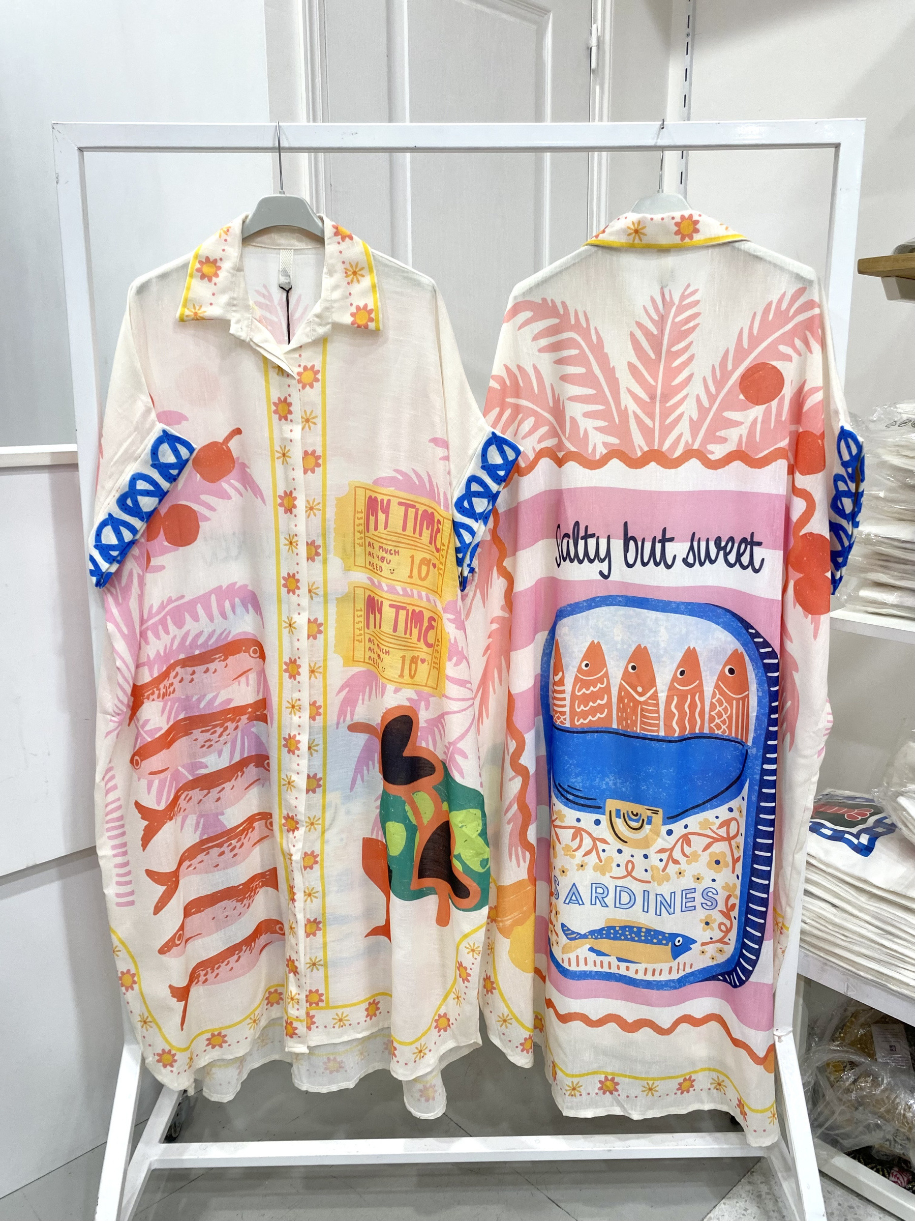 Mayorista NOS - Vestido estampado