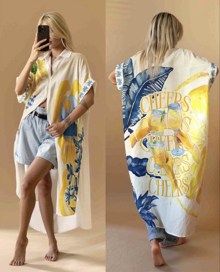 Mayorista NOS - Vestido estampado