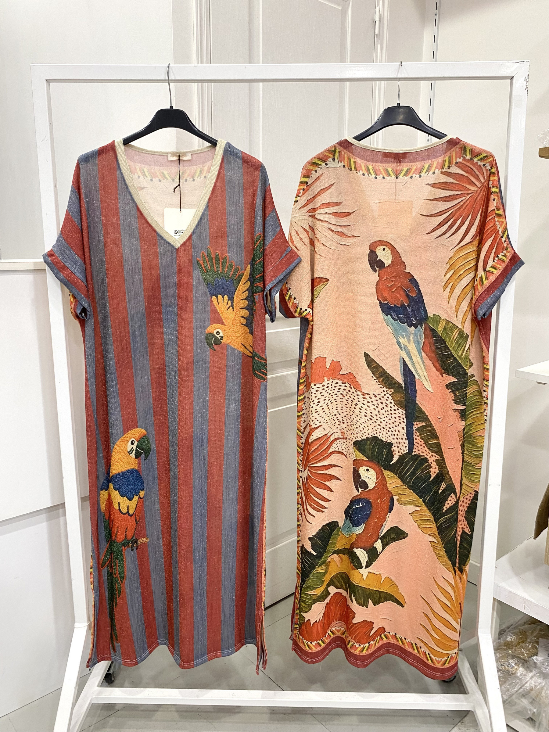 Grossiste NOS - Robe lurex imprimé