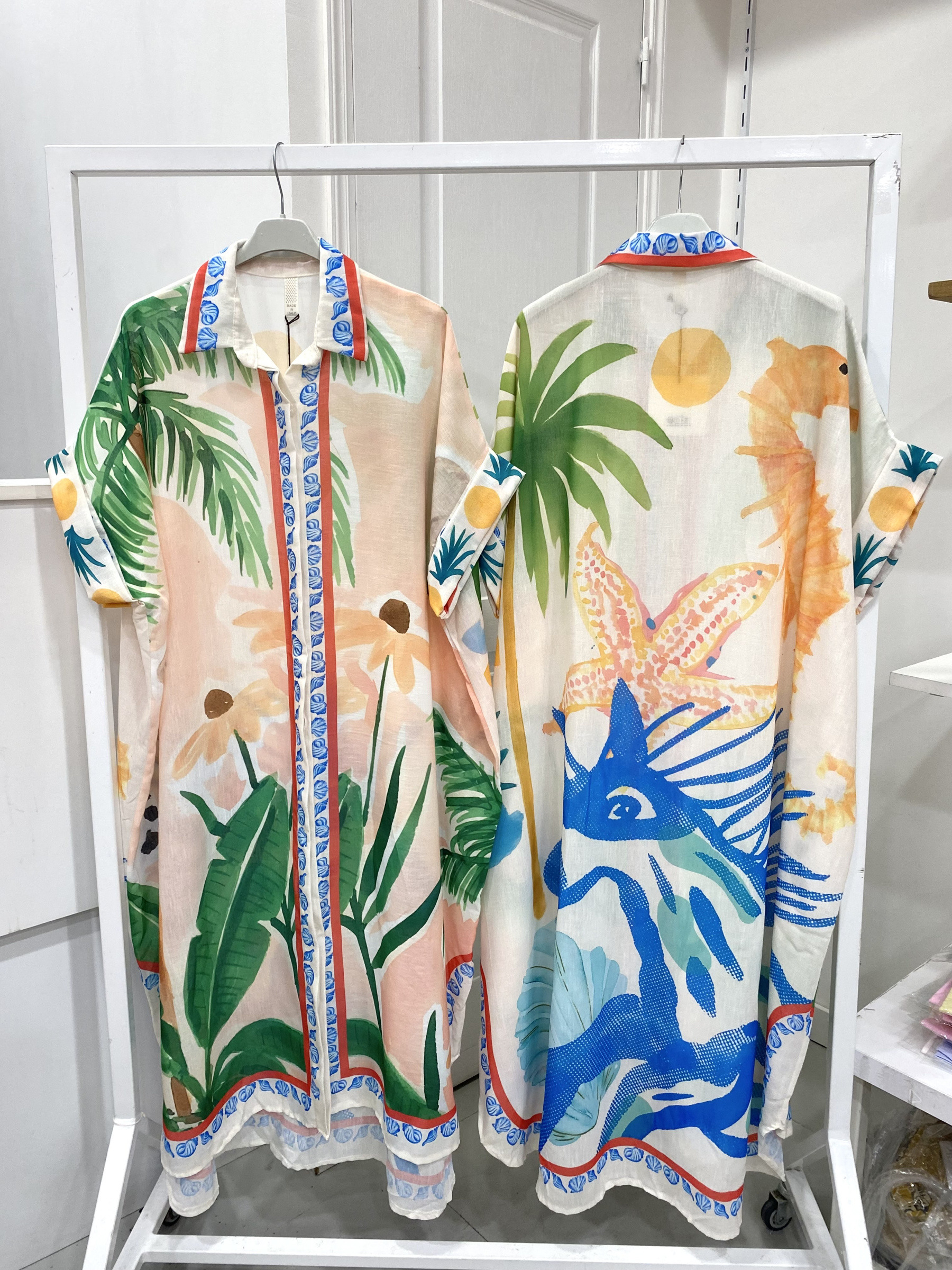 Mayorista NOS - Vestido estampado