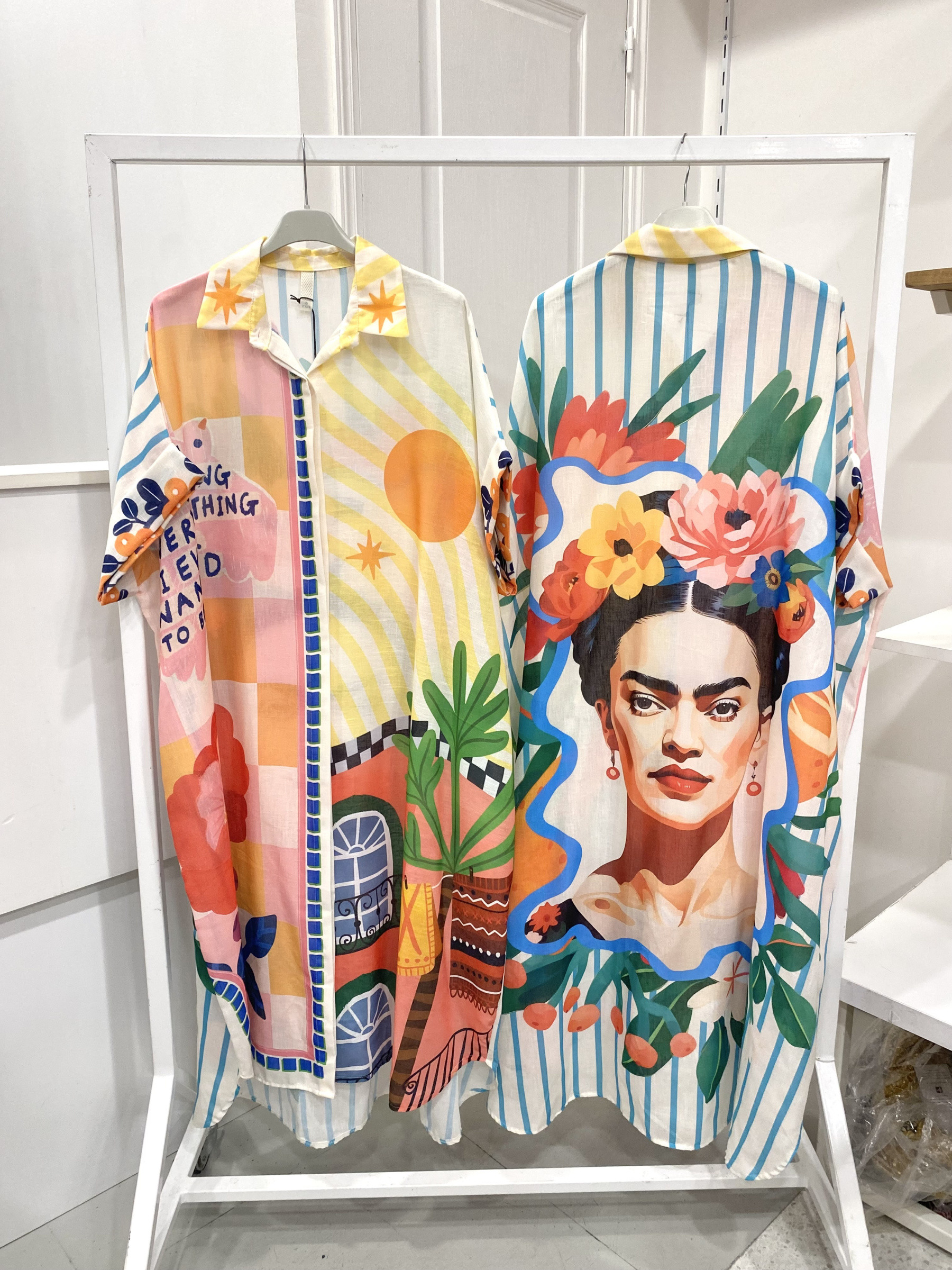 Mayorista NOS - Vestido estampado