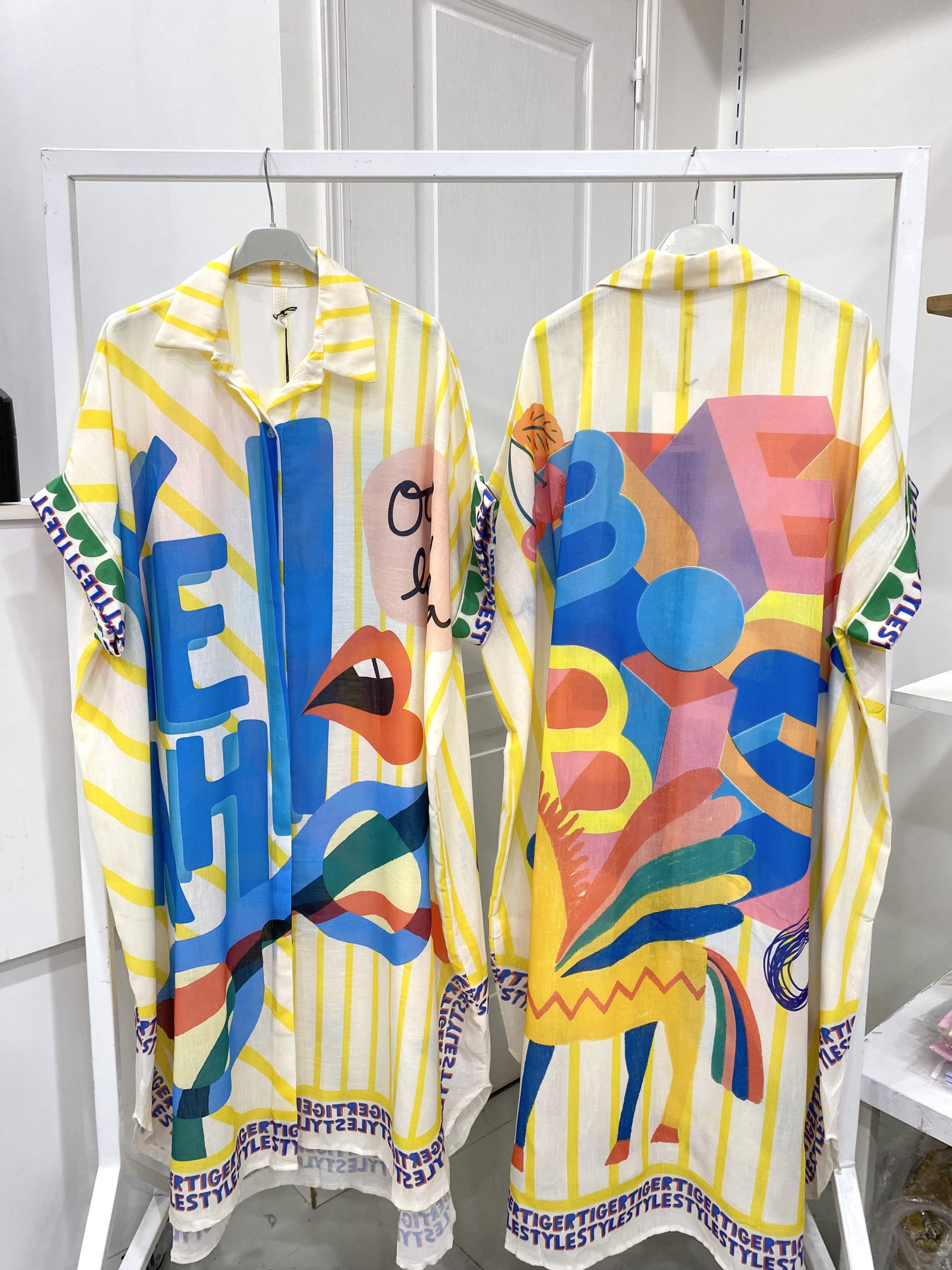 Mayorista NOS - Vestido estampado