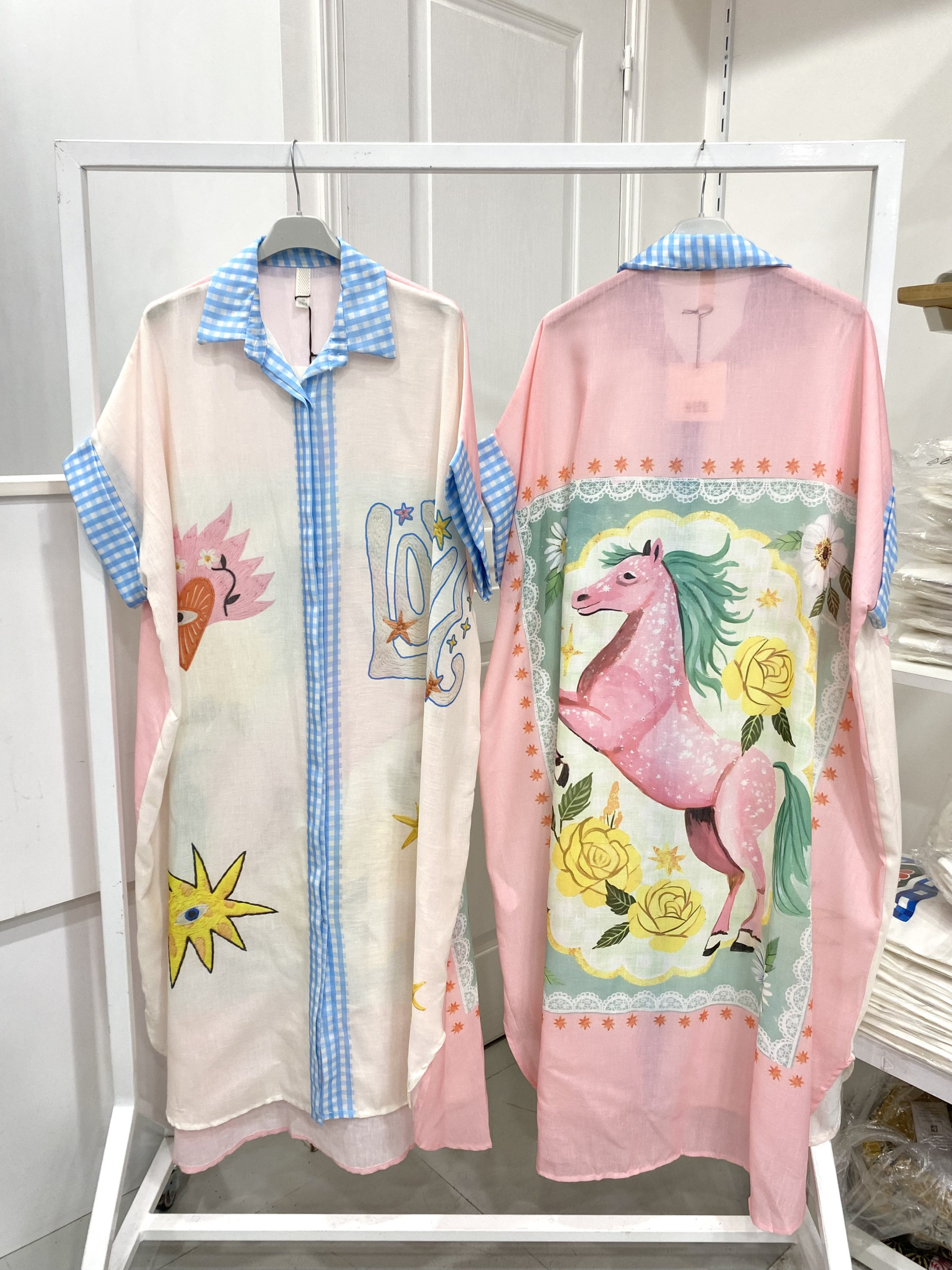 Mayorista NOS - Vestido estampado