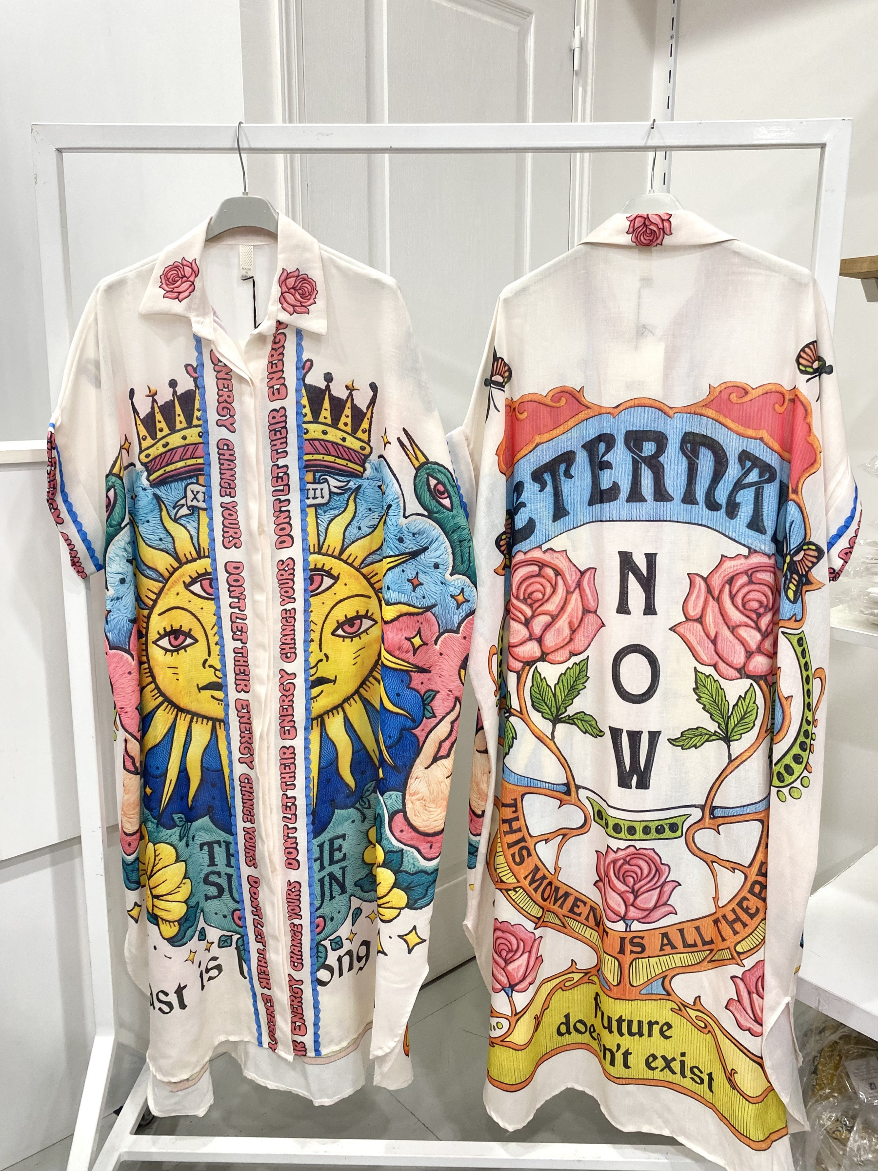 Mayorista NOS - Vestido estampado