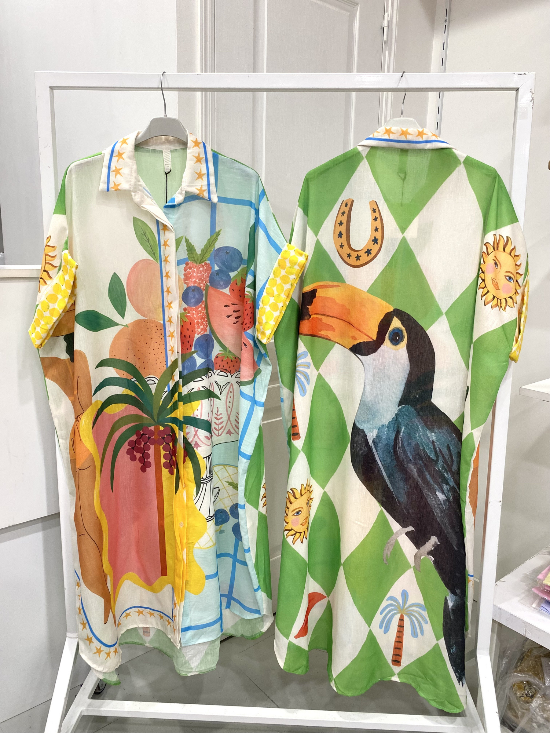Mayorista NOS - Vestido estampado