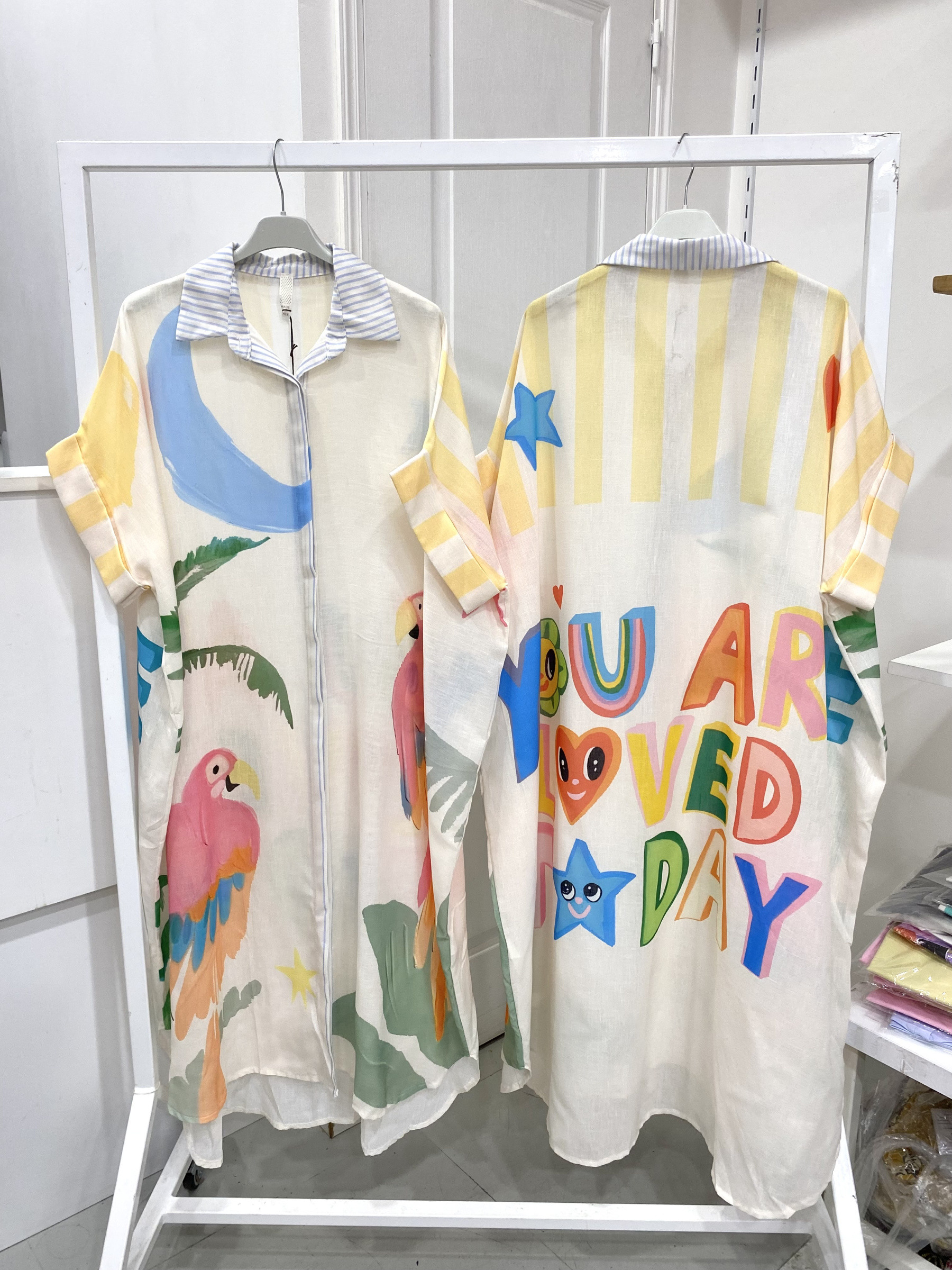 Mayorista NOS - Vestido estampado
