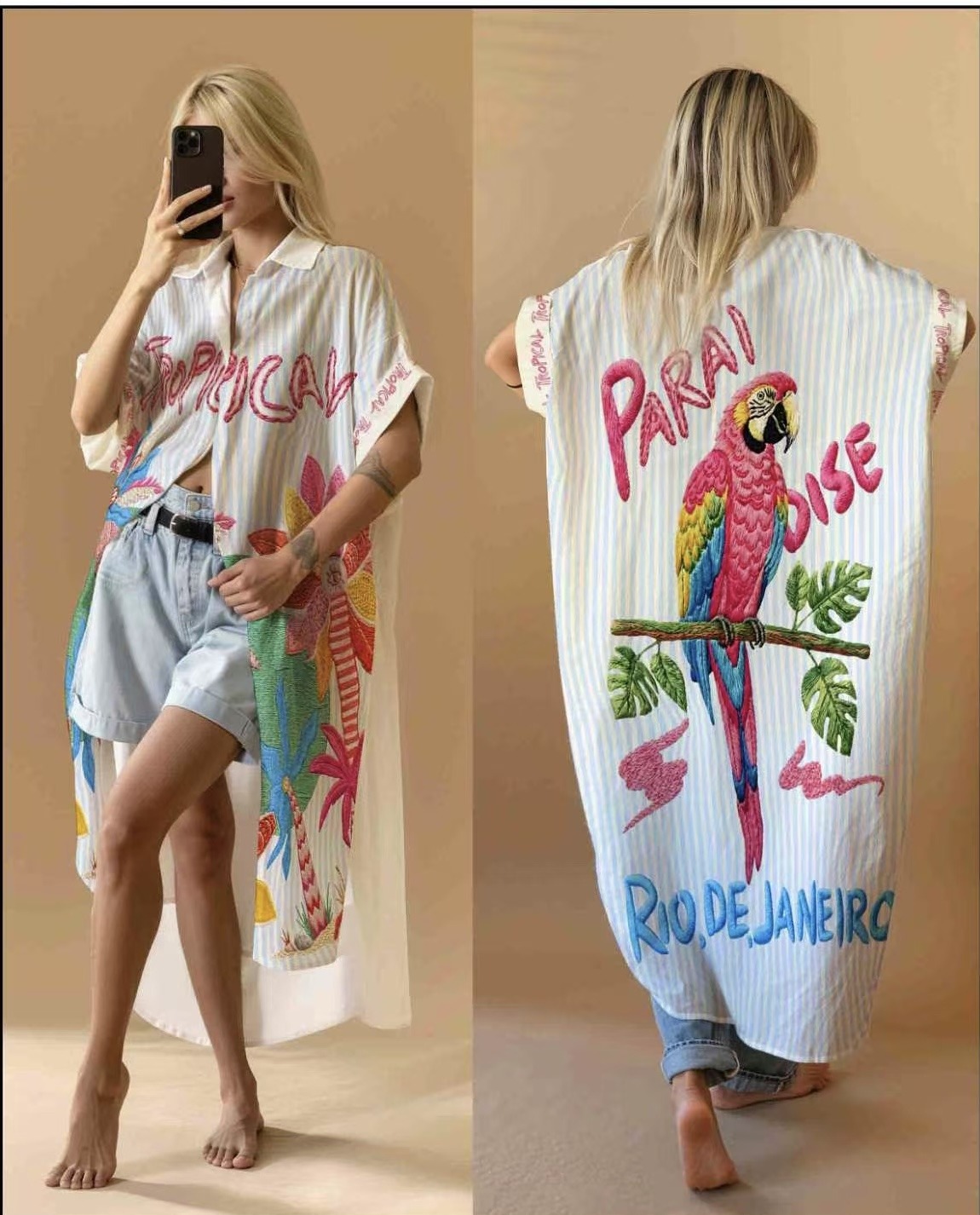 Mayorista NOS - Vestido estampado