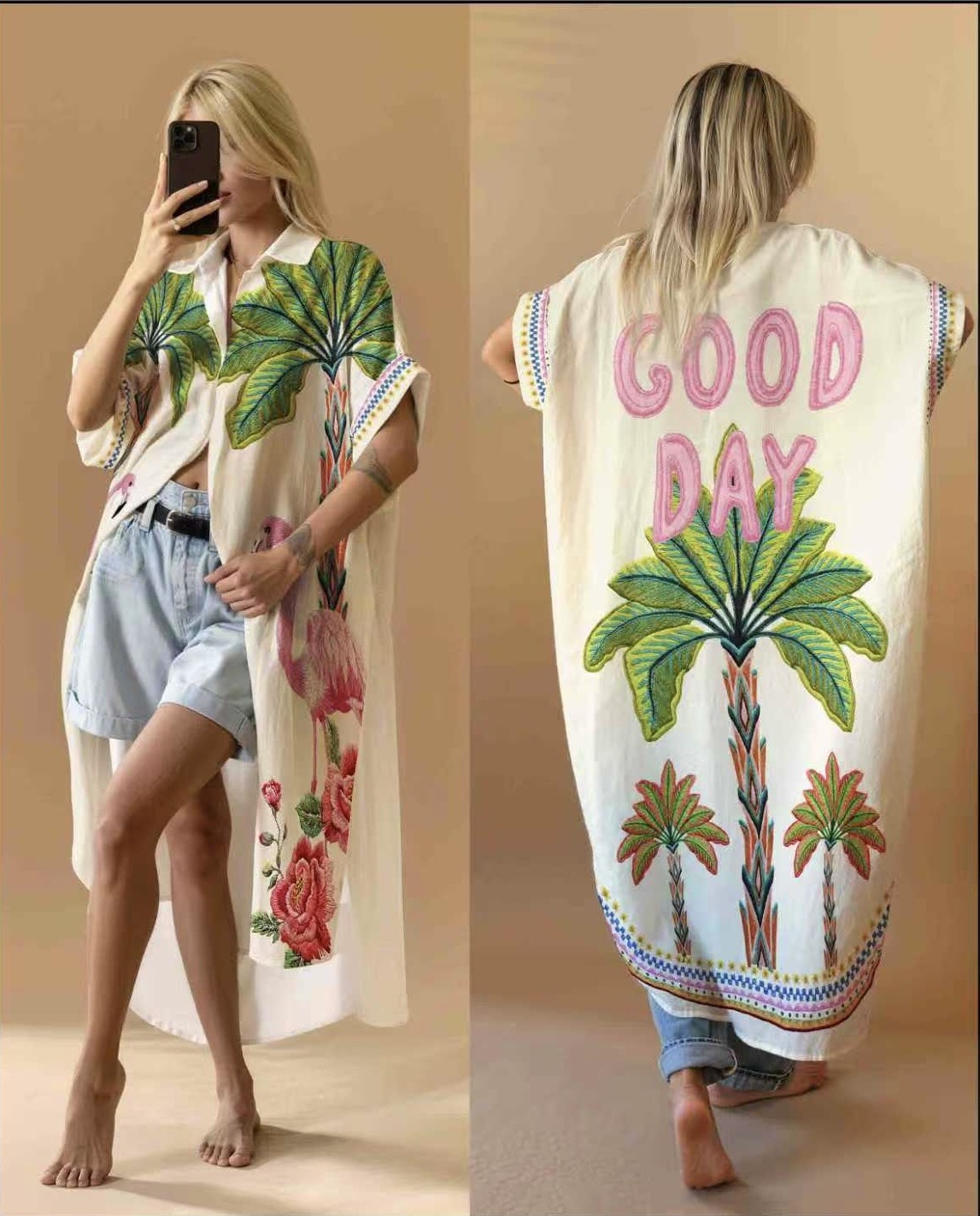 Mayorista NOS - Vestido estampado