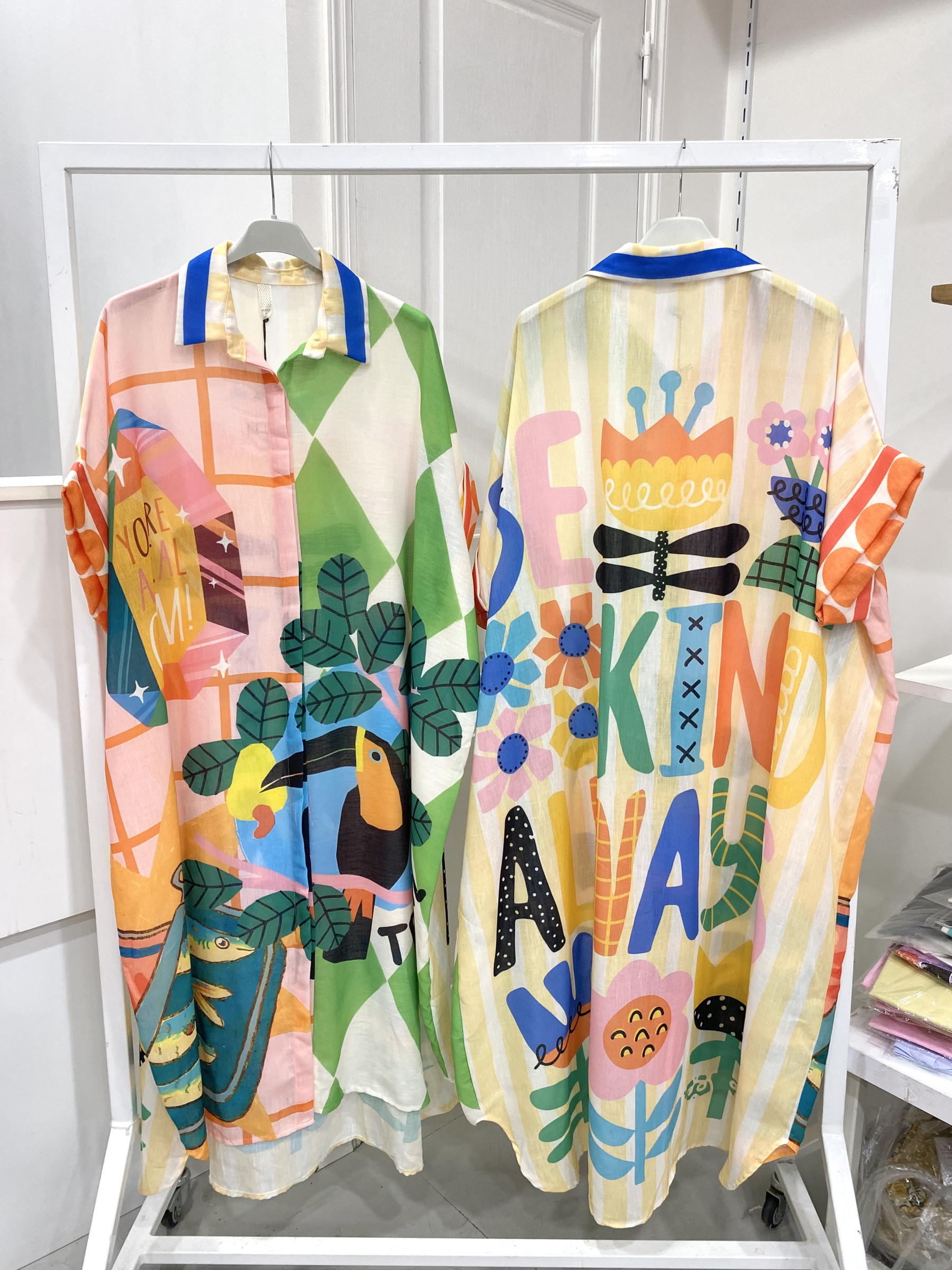 Mayorista NOS - Vestido estampado