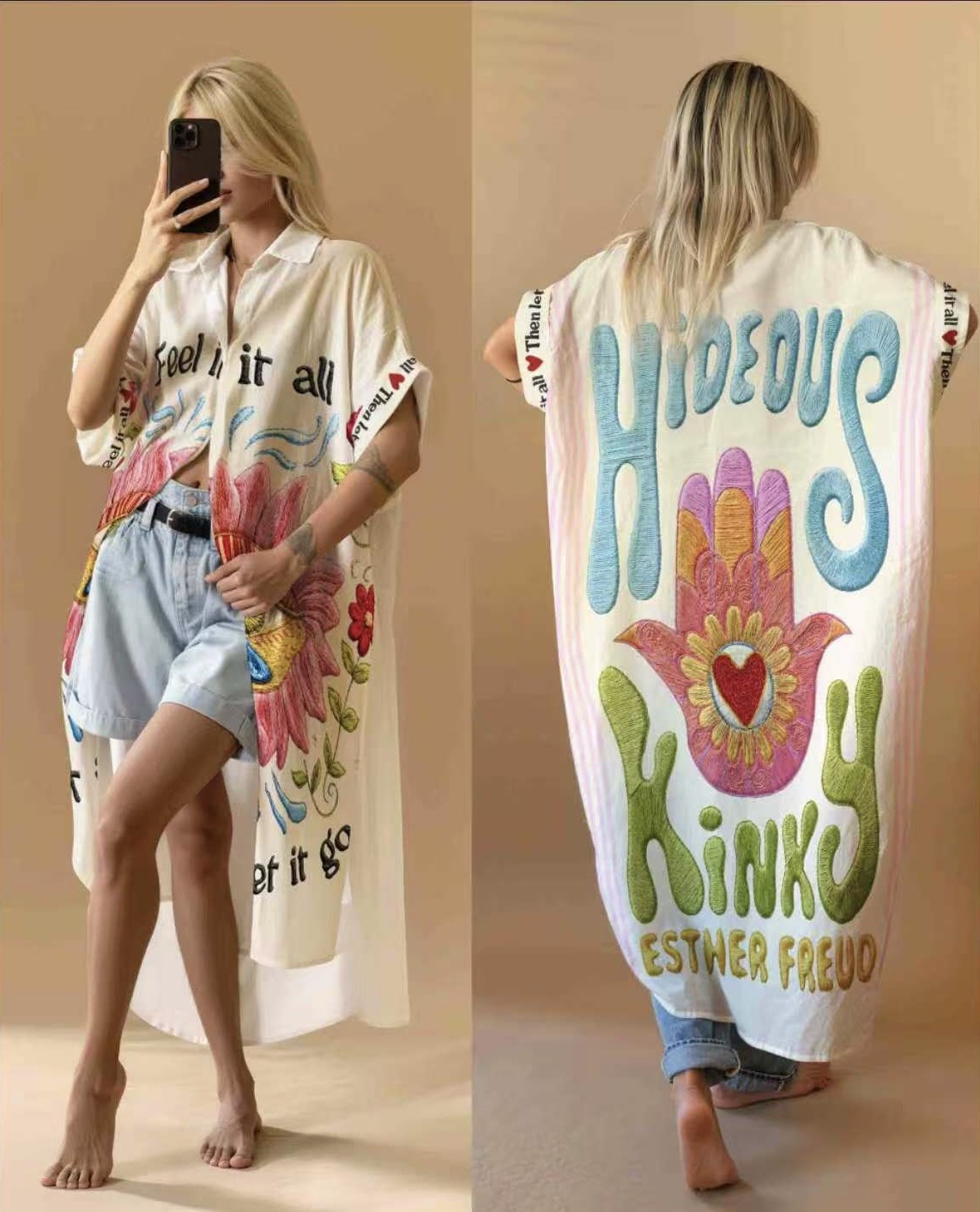 Mayorista NOS - Vestido estampado