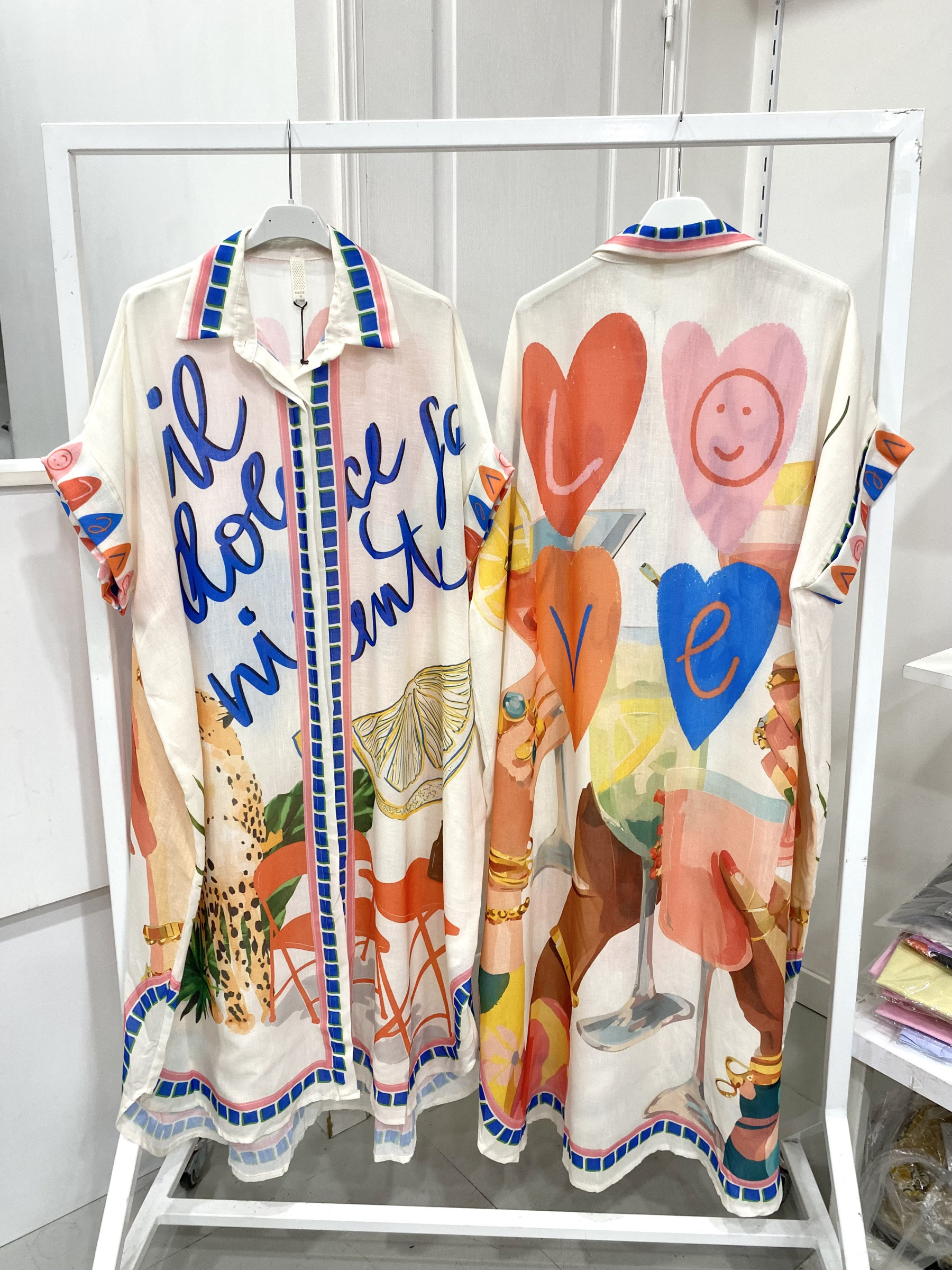 Mayorista NOS - Vestido estampado