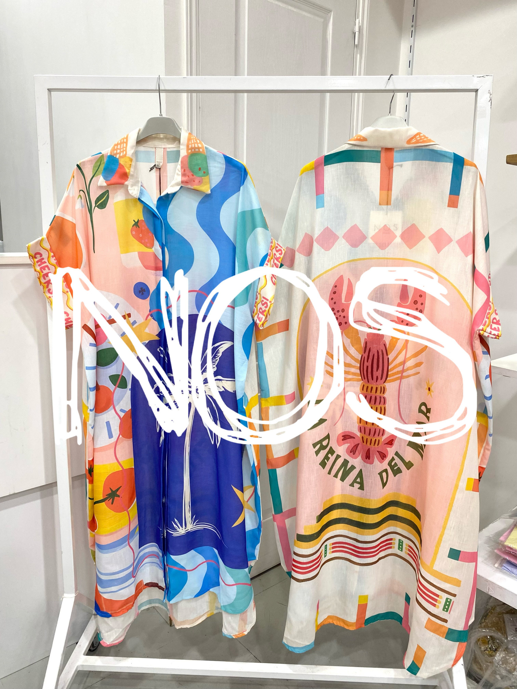 Mayorista NOS - Vestido estampado