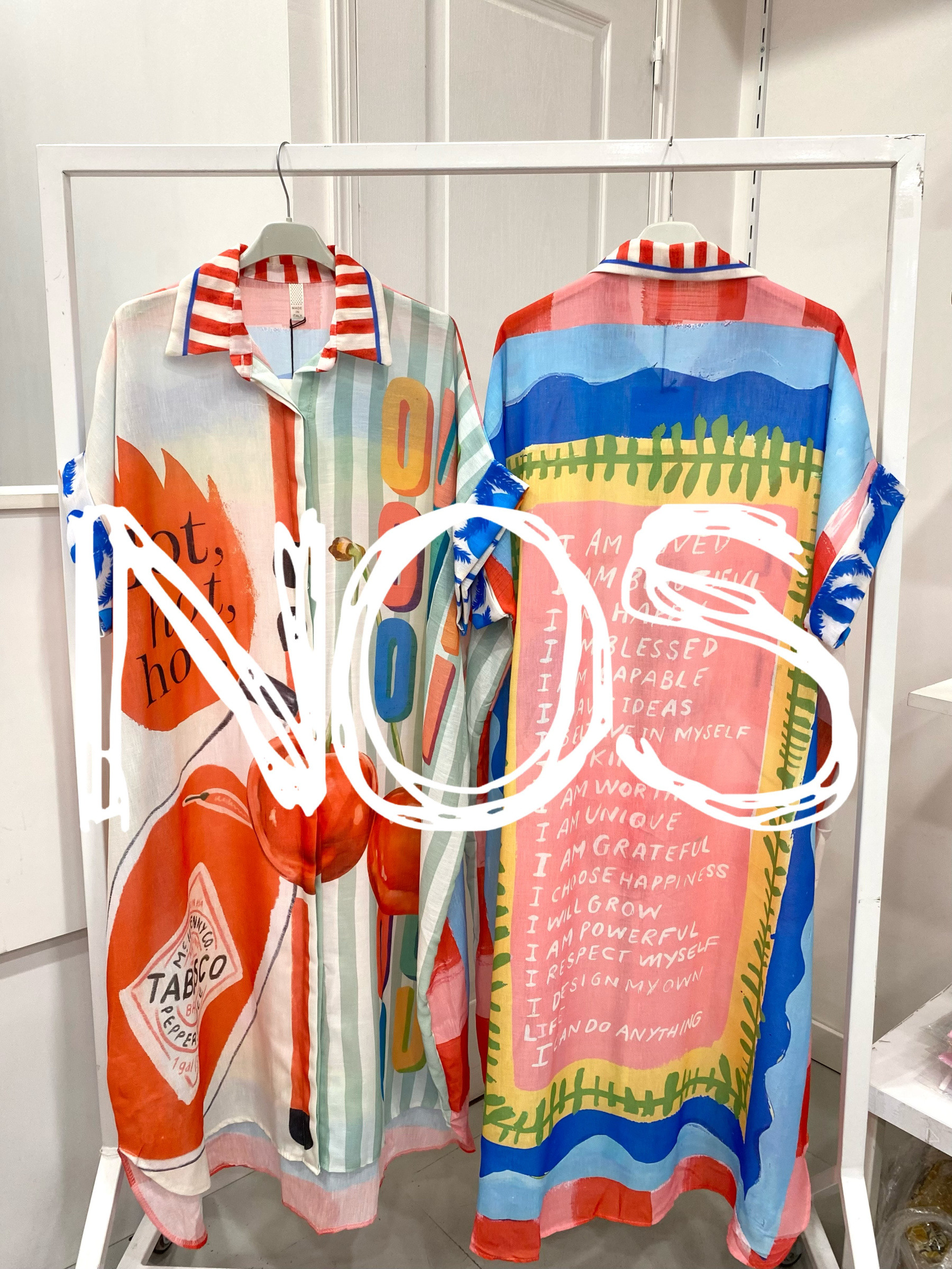 Mayorista NOS - Vestido estampado
