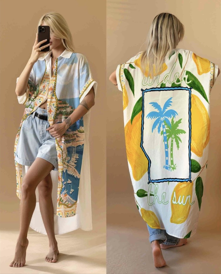 Mayorista NOS - Vestido estampado