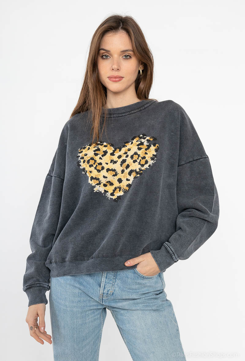 Grossiste NOS - Sweat - shirt à imprimé