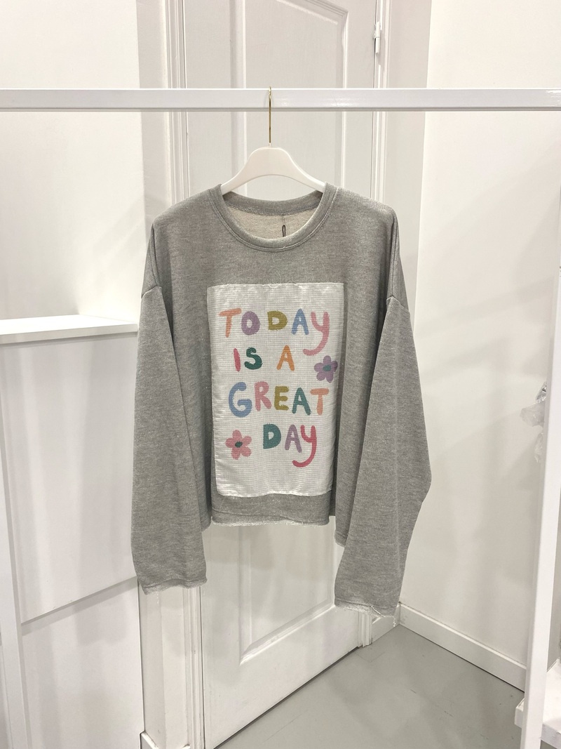 Grossiste NOS - Sweat léger en coton avec motif