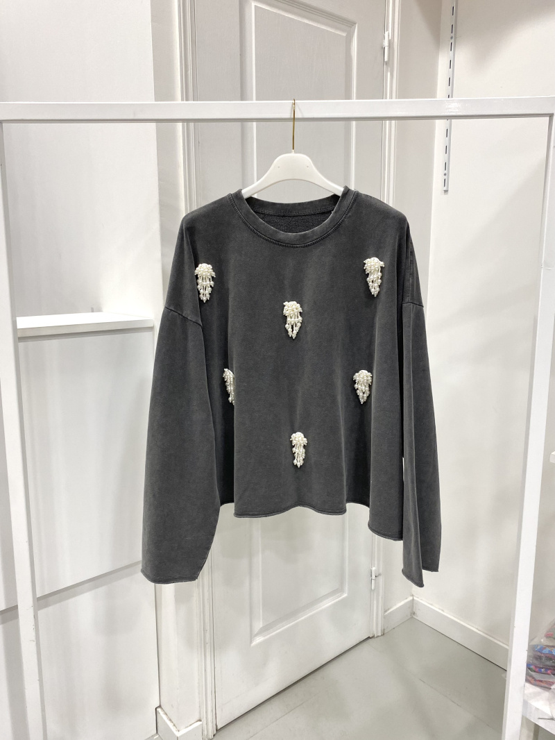 Grossiste NOS - Sweat délavé oversize coton très épais