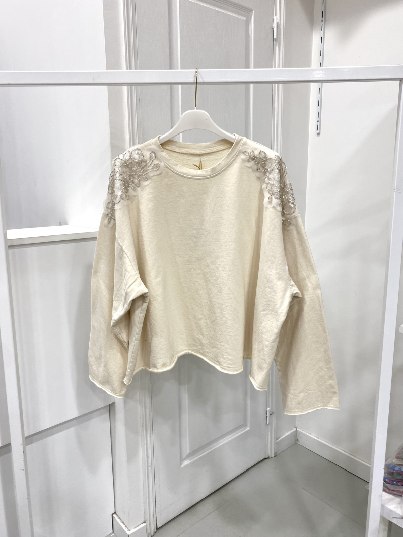 Grossiste NOS - Sweat-shirt en coton très épais oversize