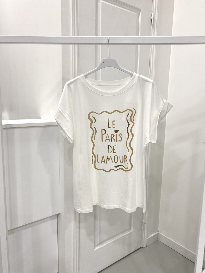 Wholesaler NOS - White T-shirt with design