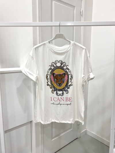 Grossiste NOS - T-shirt avec motif "léopard" Grossiste NOS - T-shirt avec motif "léopard"