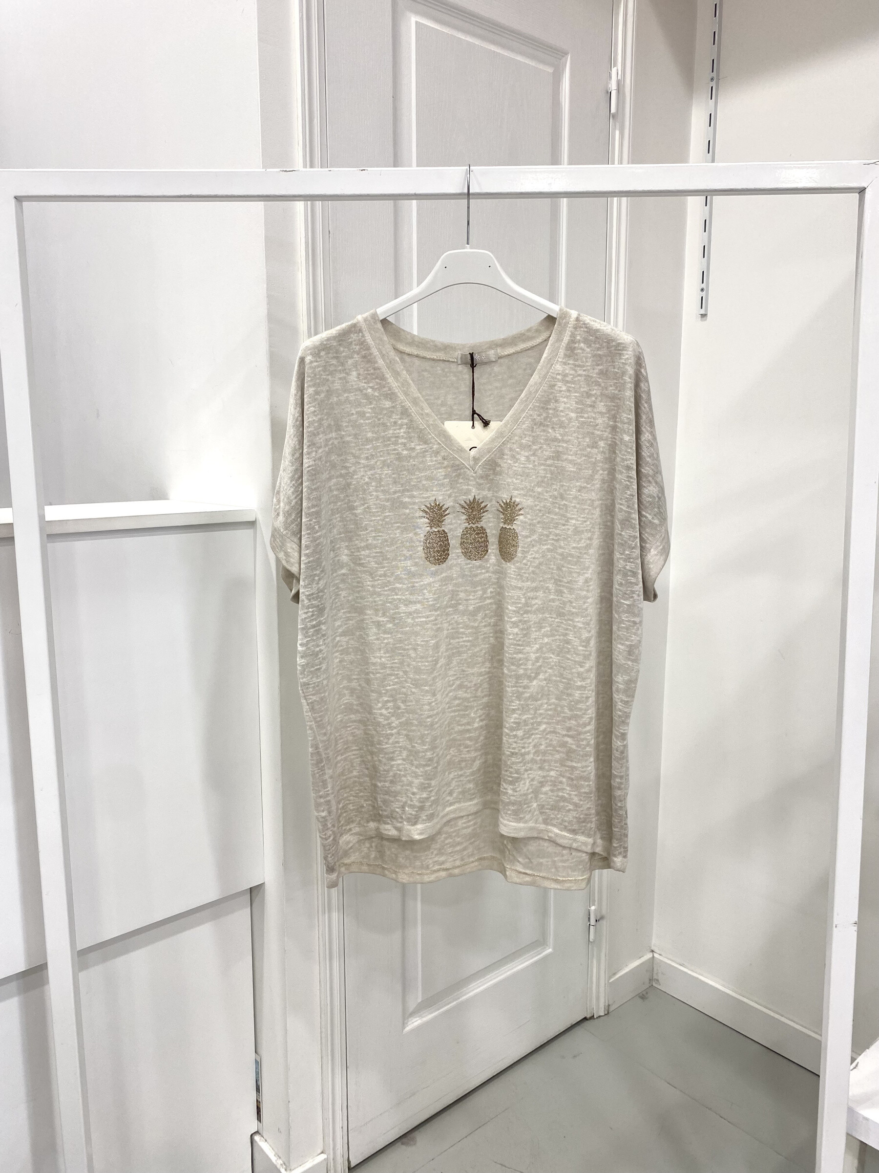 Grossiste NOS - T shirt " 3 ananas "