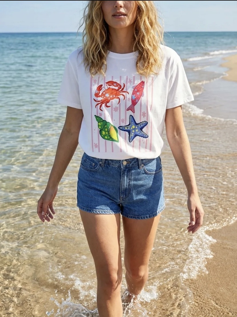 Großhändler NOS - Bedrucktes T-Shirt