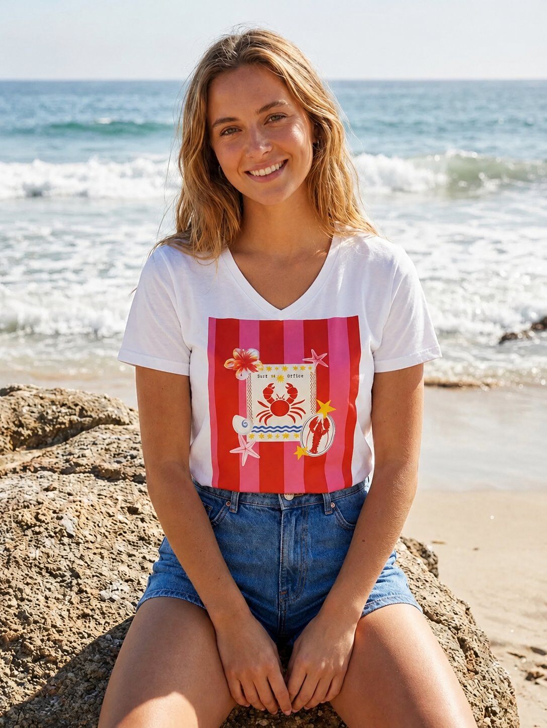 Mayorista NOS - Camiseta con estampado