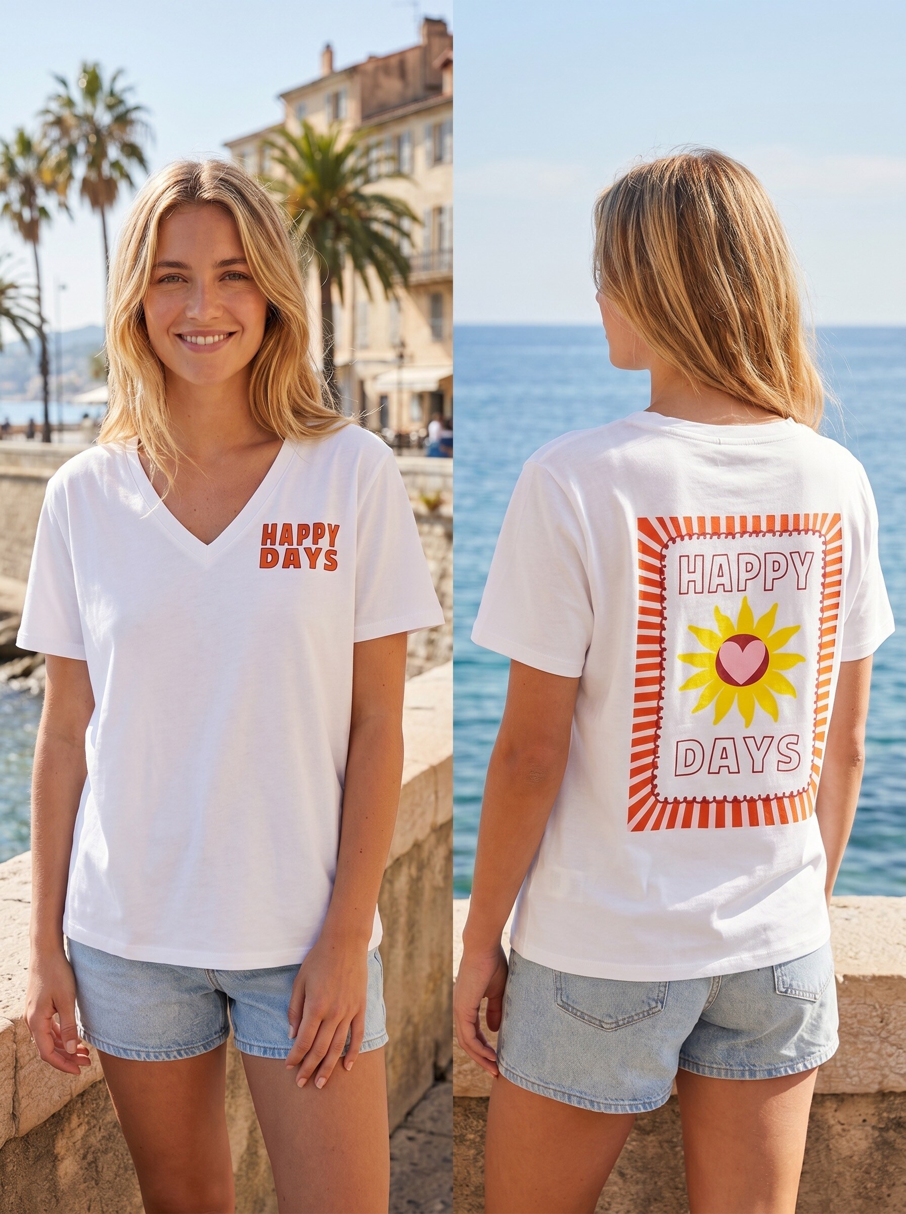 Großhändler NOS - Bedrucktes T-Shirt
