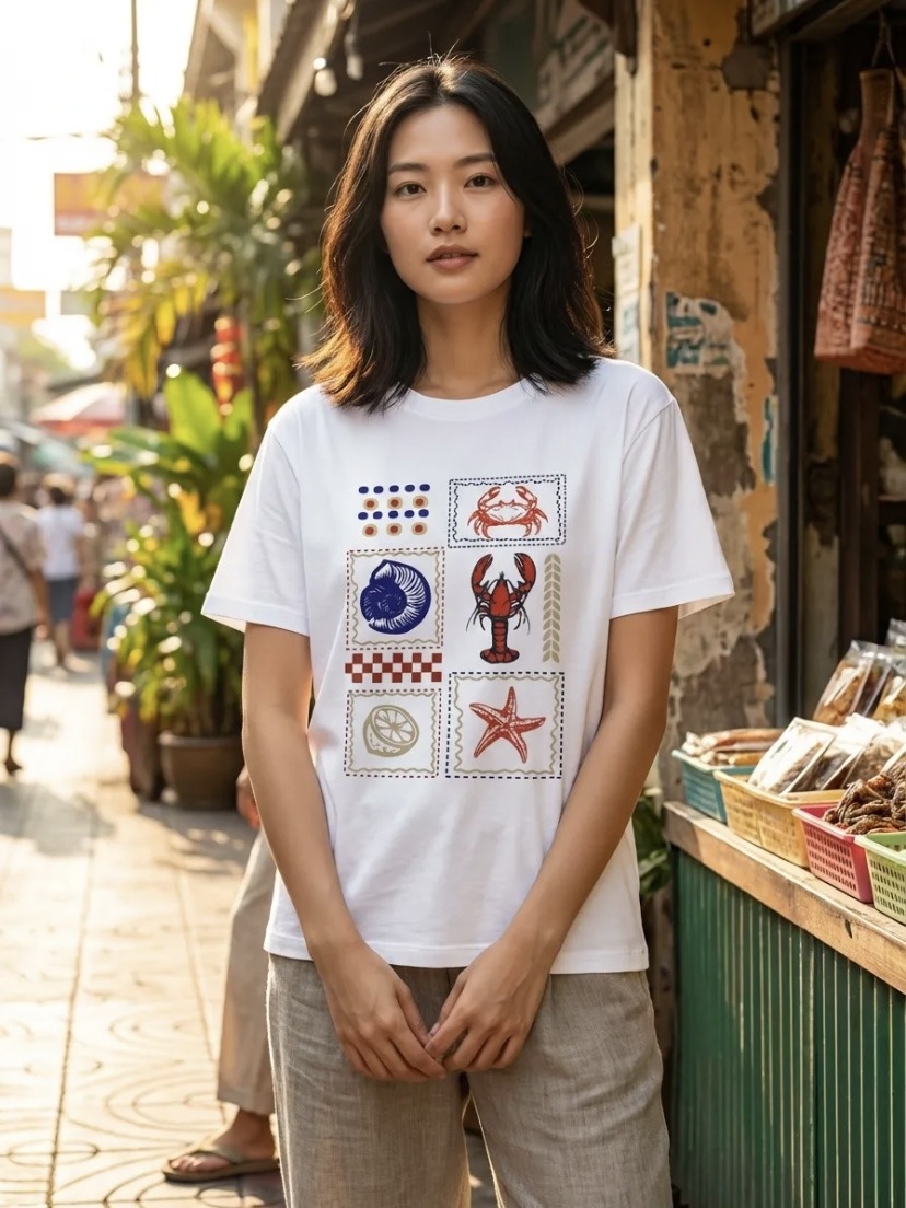 Großhändler NOS - Bedrucktes T-Shirt