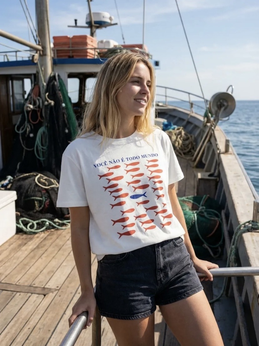 Großhändler NOS - Bedrucktes T-Shirt
